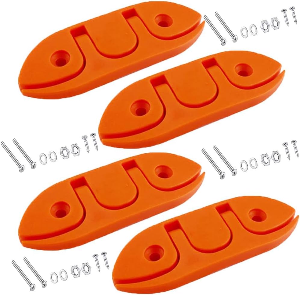 Amazon.com: Gaderth 4PCS Boat Foldable Cleats, Nylon Flip-up Dock Cleat, Boat Dock Cleats with ...