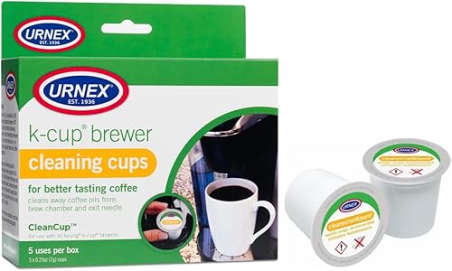 Miniatura 5 de Keurig K-Compact - Cafetera K-Cup de una sola porción turquesa con tazas de limpieza K-Cup 5 tazas vaso de acero inoxidable de 12 onzas y tostado