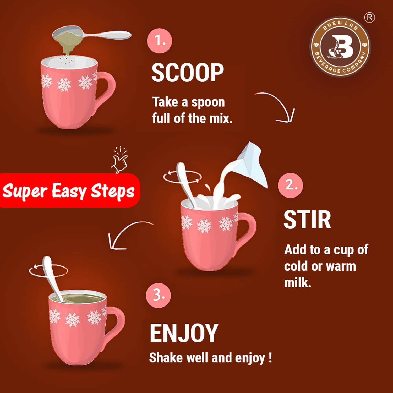 Brew Lab Badam Milk Instant Powder Low Sugar | Goodness Of Extra Almond Bits | Natural Taste & Flavor | (1 kg) 2