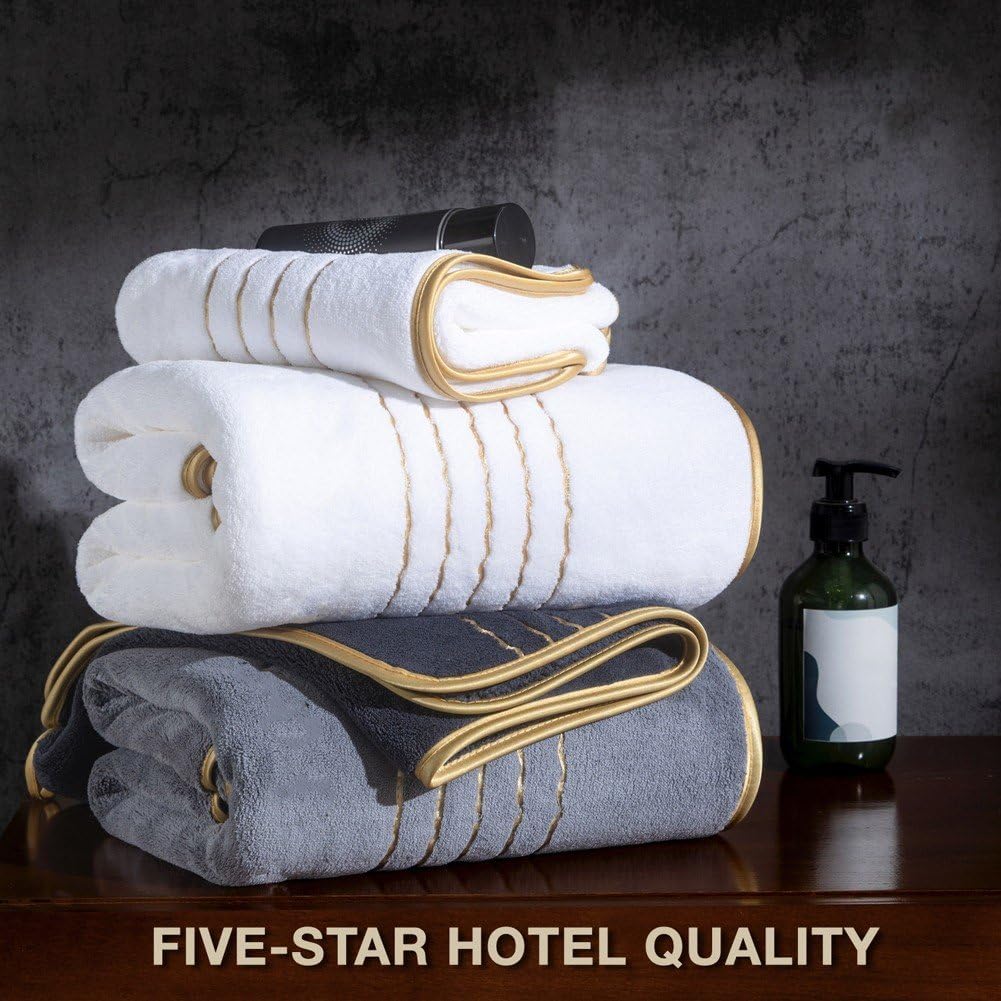 Set di 8 Asciugamani Bagno in Pile di Corallo Ad Asciugatura Rapida, Altamente Assorbenti, Ideali per Hotel, Viaggi Estivi E Spiaggia.