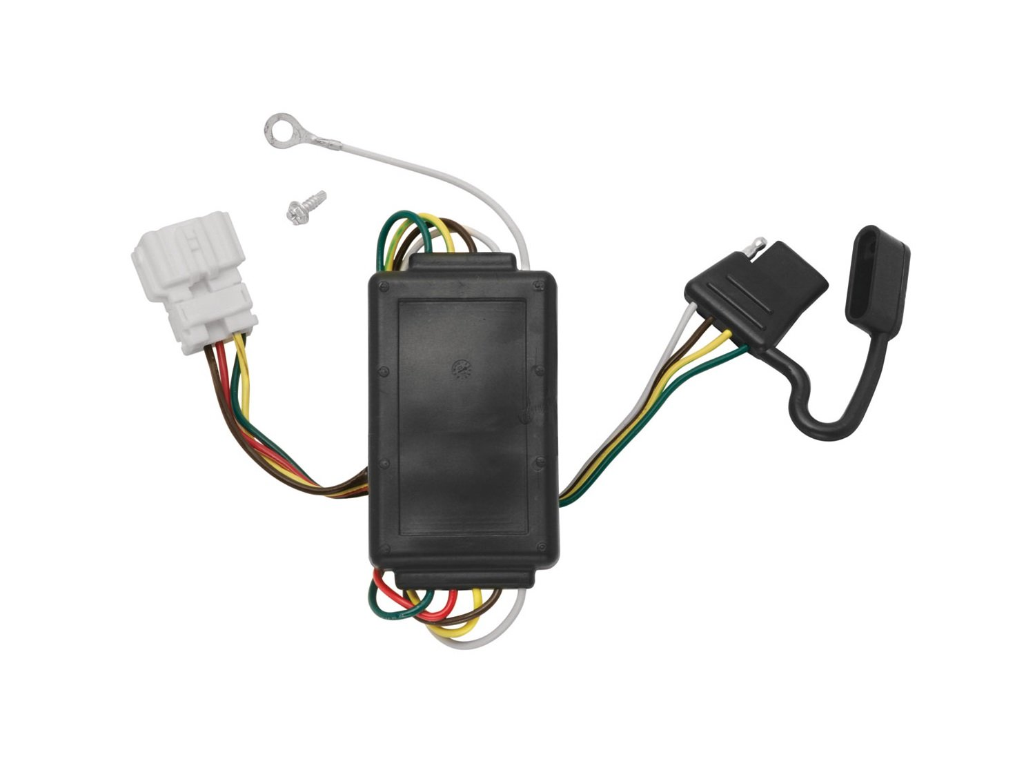 Tekonsha 118427 T-One® T-Connector Harness, 4-Way Flat, w/Circuit Protected Converter, Compatable with 2007-2011 Honda CR-V Black