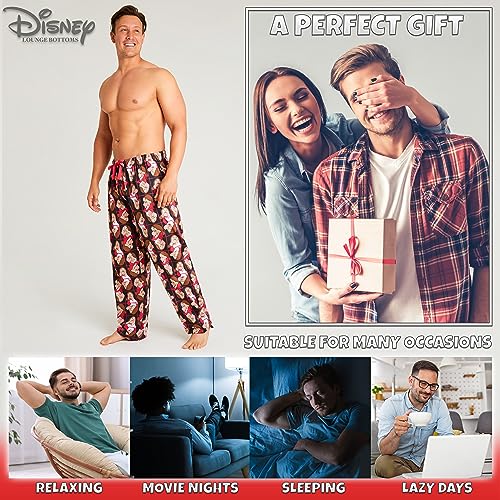 Disney Mens Pajama Pants Comfy Lounge Pants with Pockets Soft Loungewear Sleepwear Casual PJs Nightwear Gifts for Men3