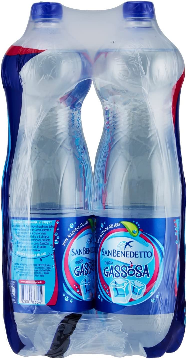 San Benedetto Gassosa - Botellas refrescantes (12 unidades, 1,5 L)