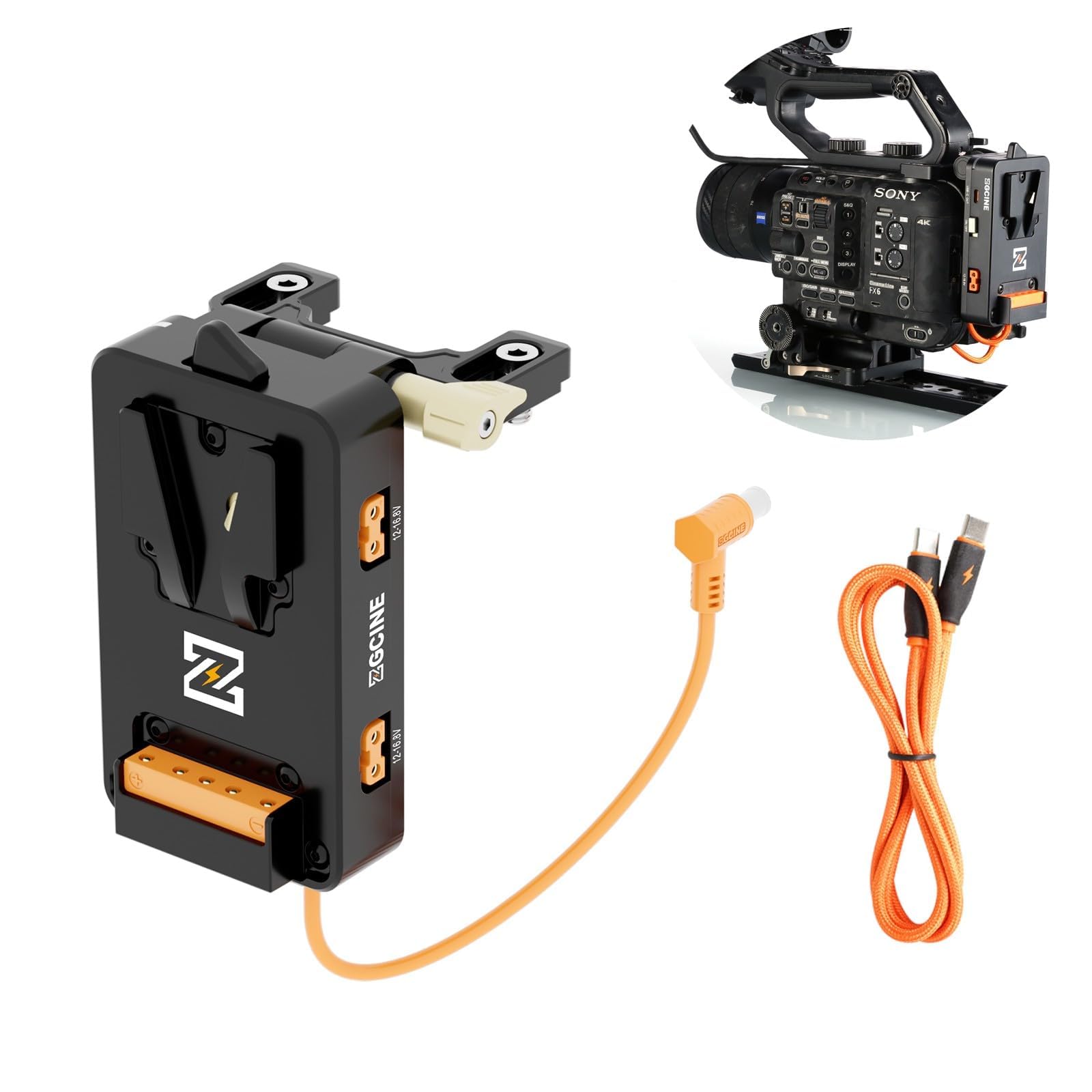 Amazon.com : ZGCINE VM-VP5 V Mount Battery Plate for Sony FX6