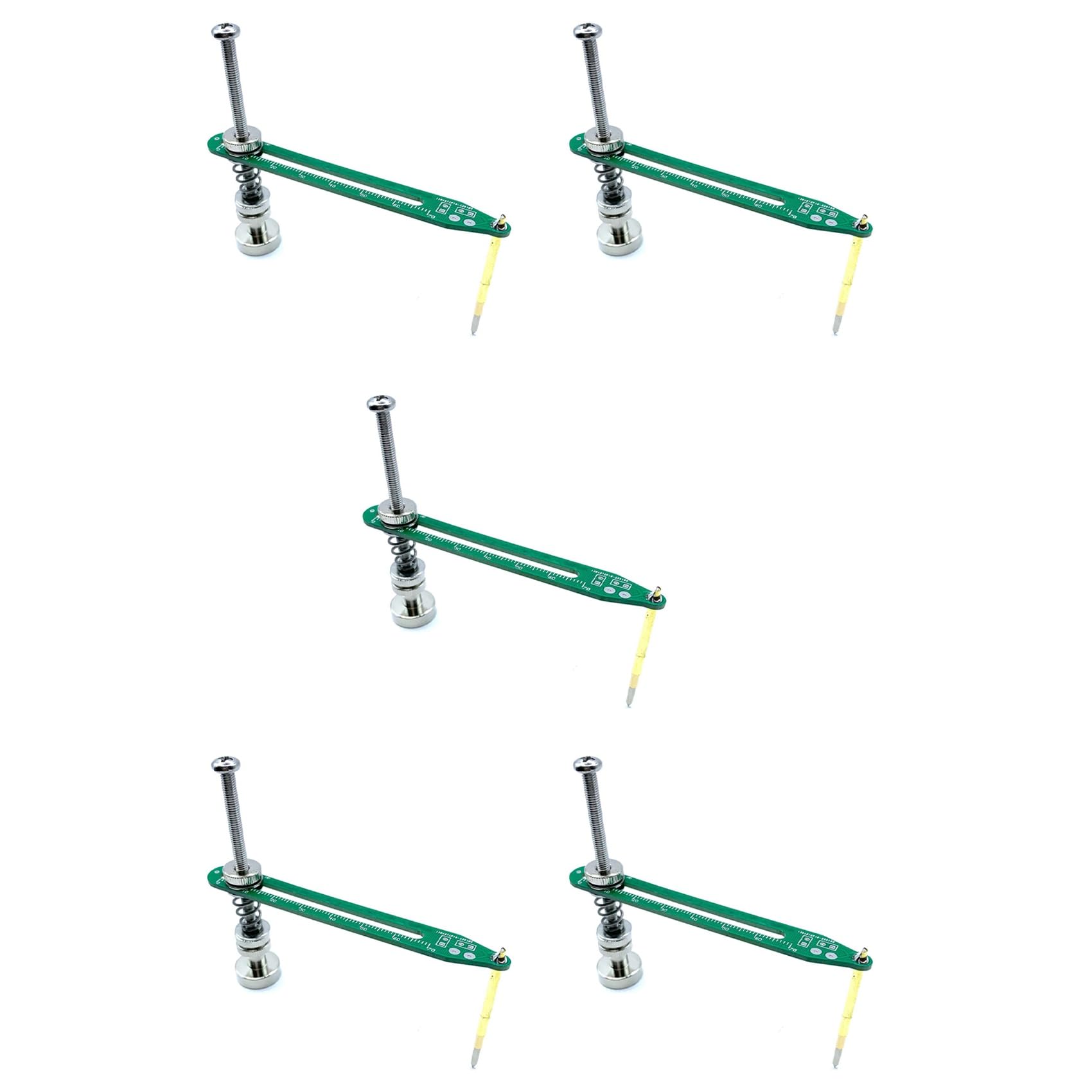 Jnchdghwa Green 5X Components Ic Chip Module Circuit Board Pcb Holder Electronic Production Welding Fixed Test Probe Circuit Clamp-B