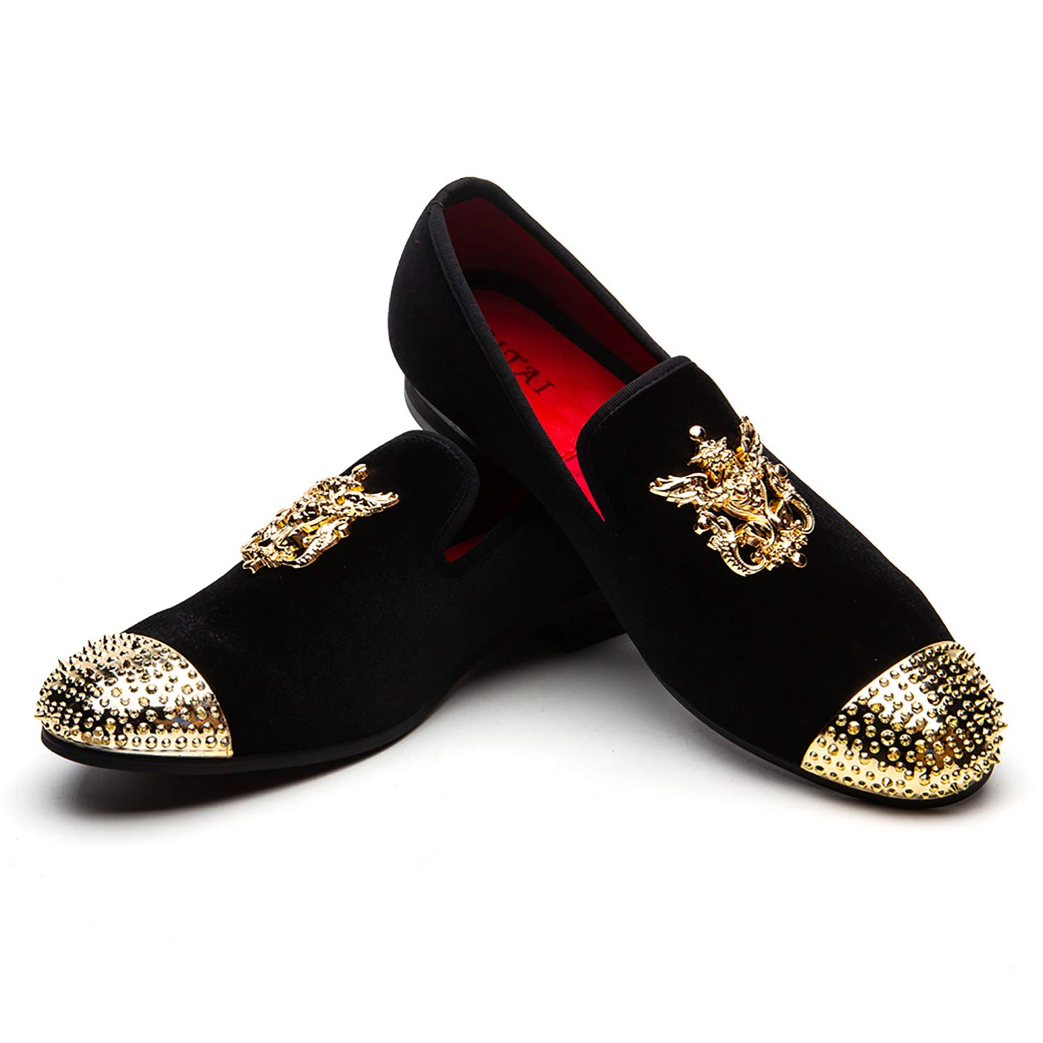 JITAI Mocasines De Moda Piel Hombre De Los Mocasines De Fiesta De Mocasín para Zapatos Hombre Mocasines