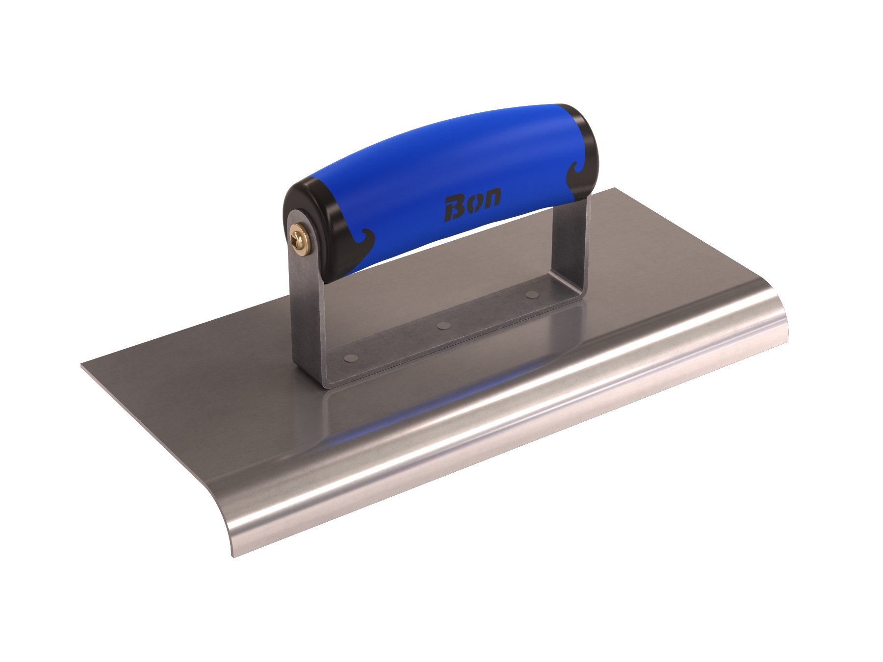 Bon62-456 9 4-Inch Stainless Steel Concrete Sidewalk Edger Radius and 3/4-Inch Deep Comfort Grip Handle