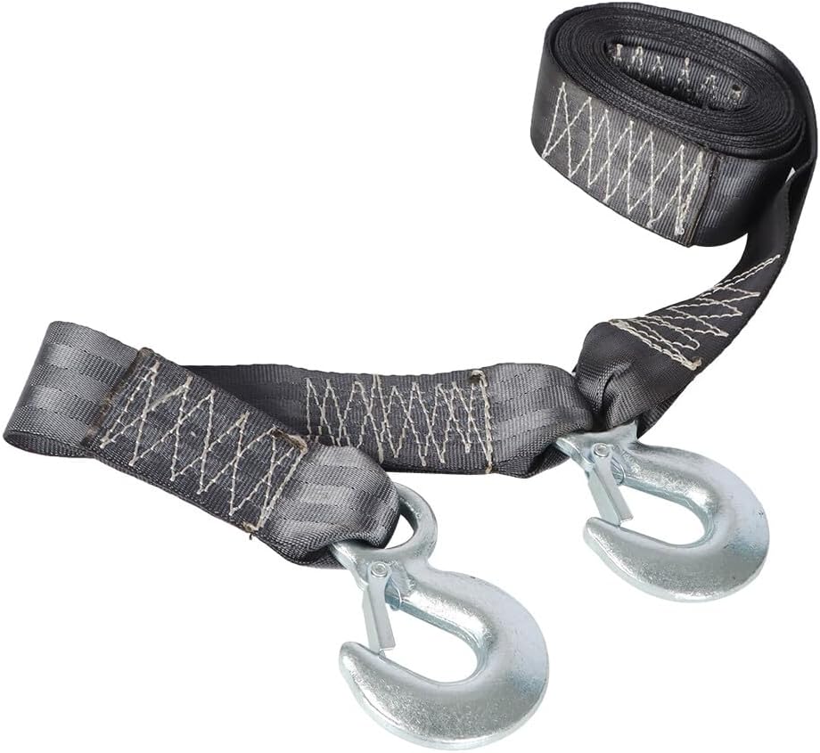 for Replacement for Ranger Bass Boats Trailer Winch Strap 9642019 Double Hook Parts Fishing | 90 Day Warranty