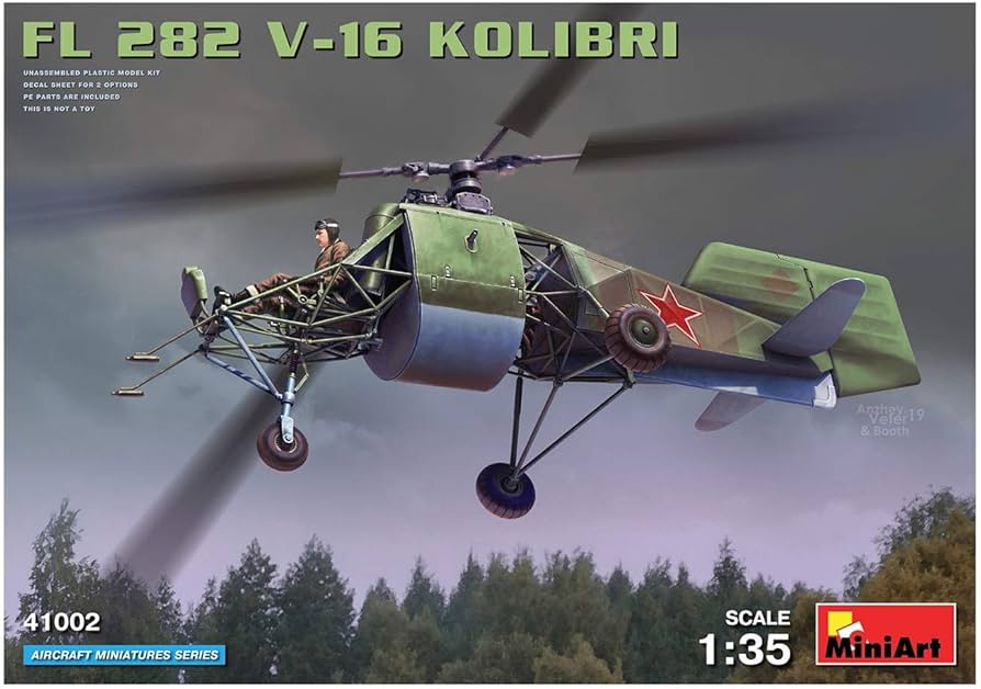 (未使用･未開封品)　ミニアート 1/35 アメリカ軍 FL282 V-23ハミングバード コリブリ プラモデル MA41004 bt0tq1u Amazon | ミニアート 1/35 アメリカ軍 FL282 V-23ハミングバード