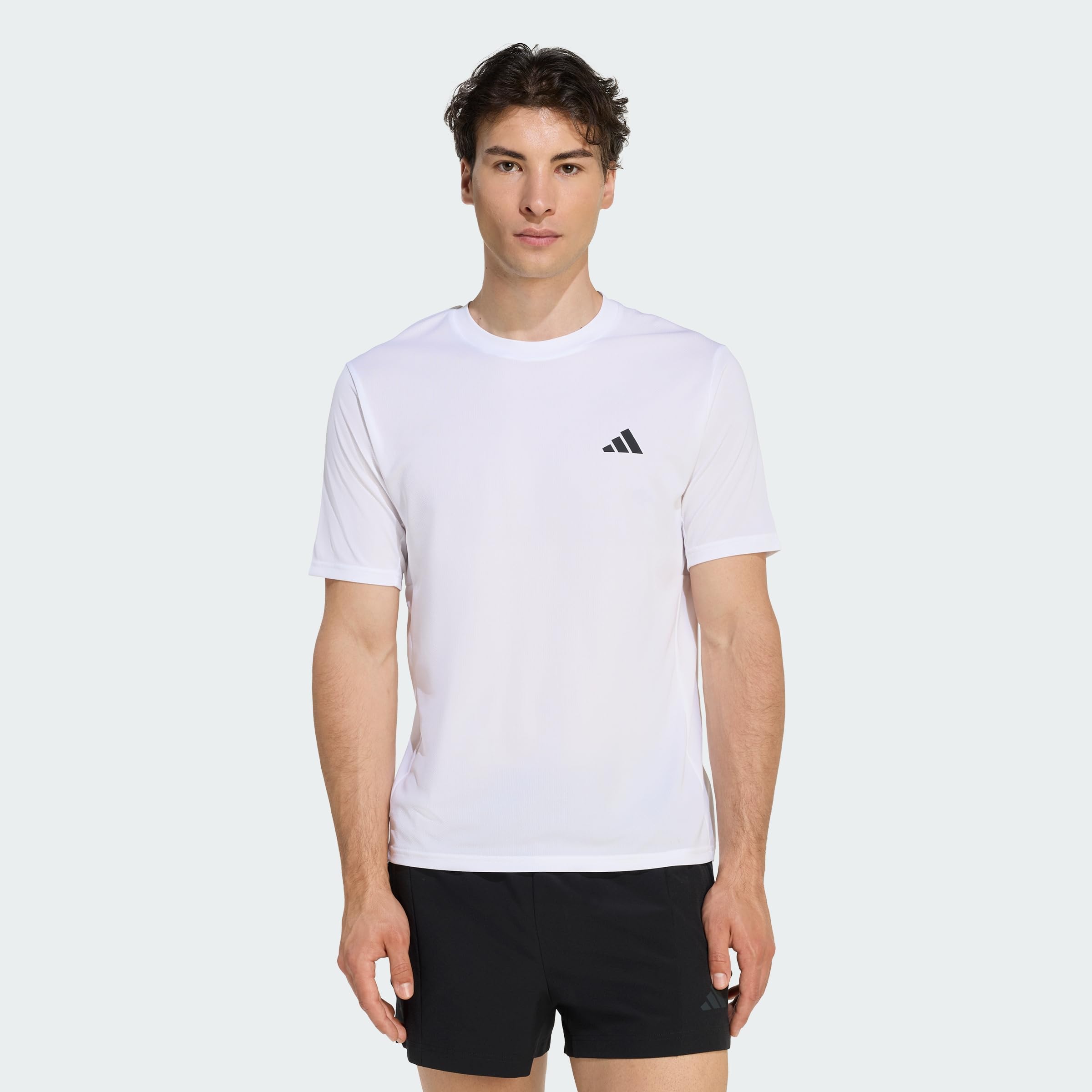Adidas Mens Training Workout Essentials T-Shirt - White