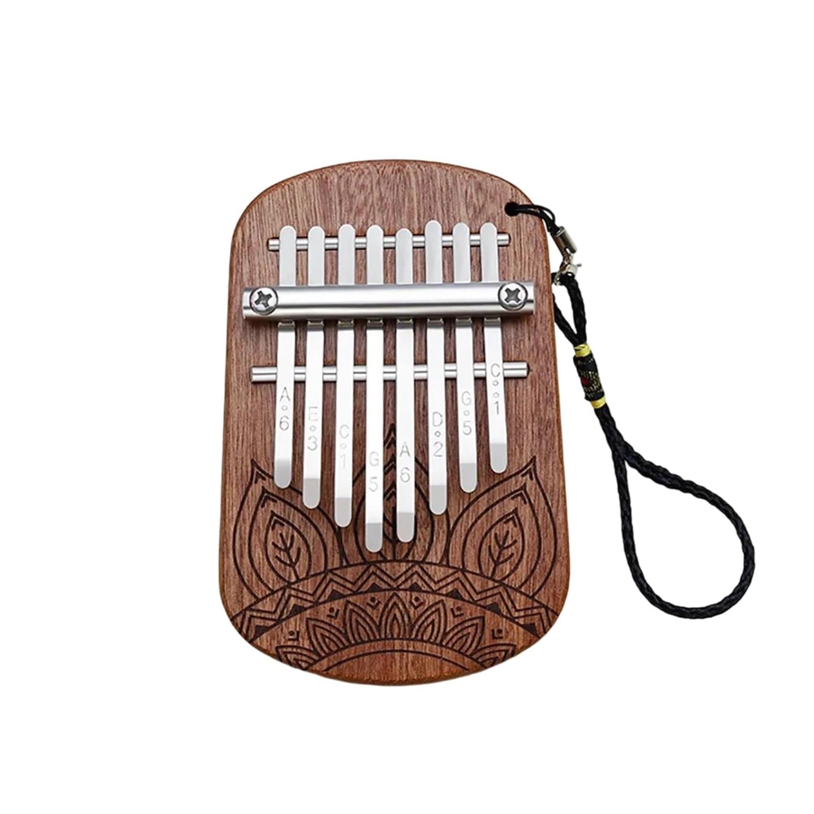 Kalimba Strumento A Percussione Con Tastiera In Mogano Kalimba A 8 Tasti Musica Per Principianti