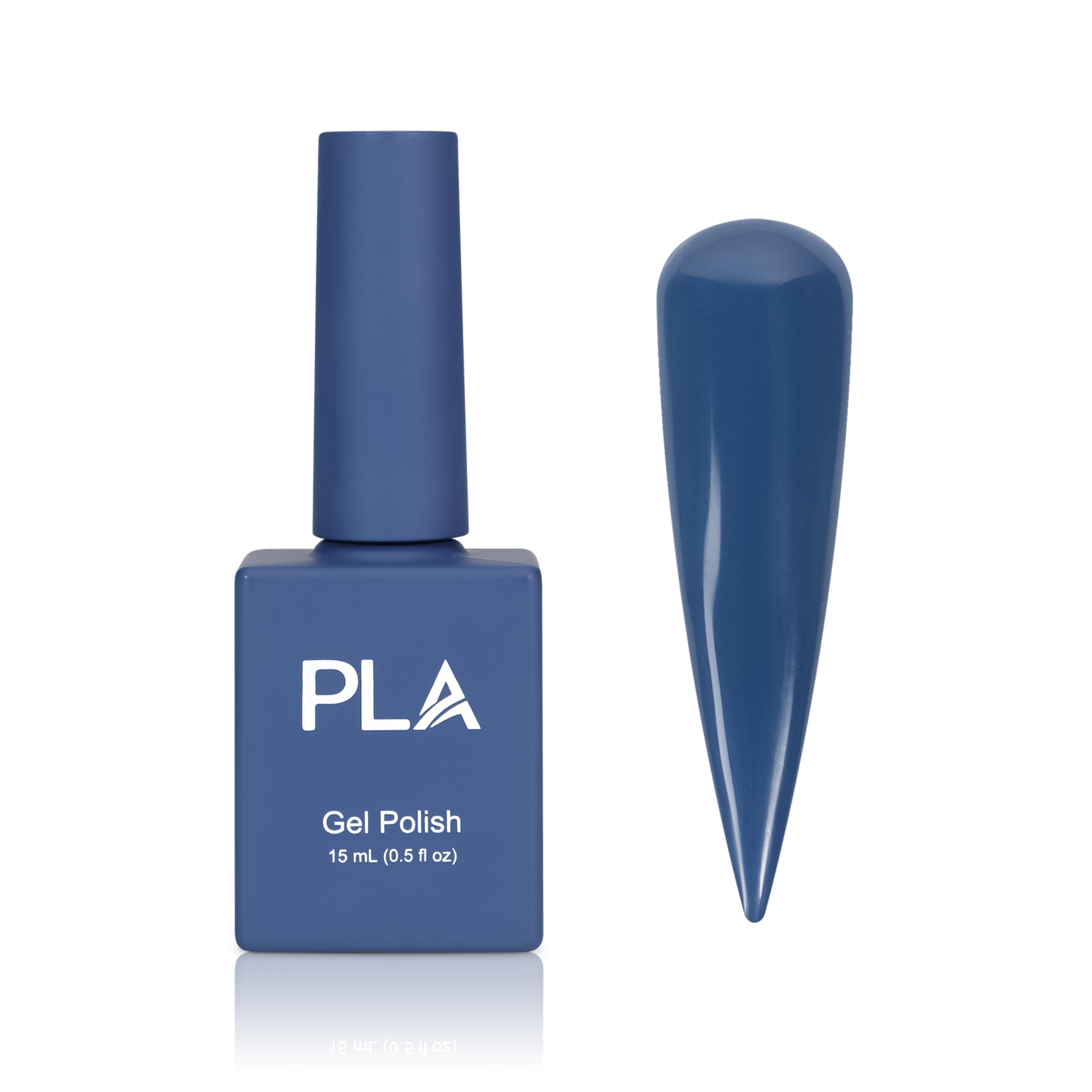 PLA 139 Blue Gel Nail Polish | No-Chip Nail Polish | 15ml Blue Quick Dry Nail Polish | UV Gel Nail Polish Colors | 10-Free Nail Gel Polish | Soak Off