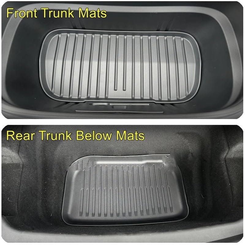 Coussinet de protection de coffre Tesla 2025 2026 imperméable et modulable - 4