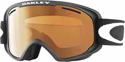 上 Oakley M size / 下point square L size Oakley OO7066-20 O2 XM Eyewear, Matte Black, Persimmon Lens
