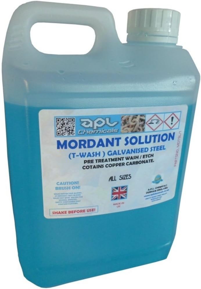 Mordant solution galvanised metal T-wash pre etch primer 5lt