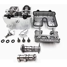 for LONCIN for CR6 LX300-6A for VOGE 300R/RR/GY 300DS 300AC for YF300 for Voge Engine Cylinder Head Assembly Camshaft Cylinder Pistons KitSliver