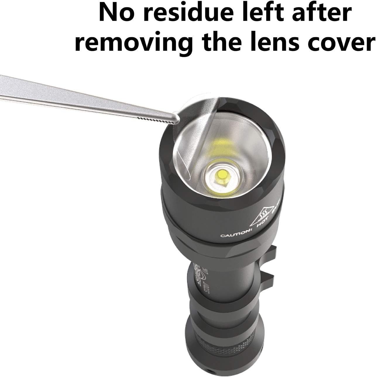 Flashlight Lens Cover, WML Lens Cover (0.95 inch/24.5mm diameter)