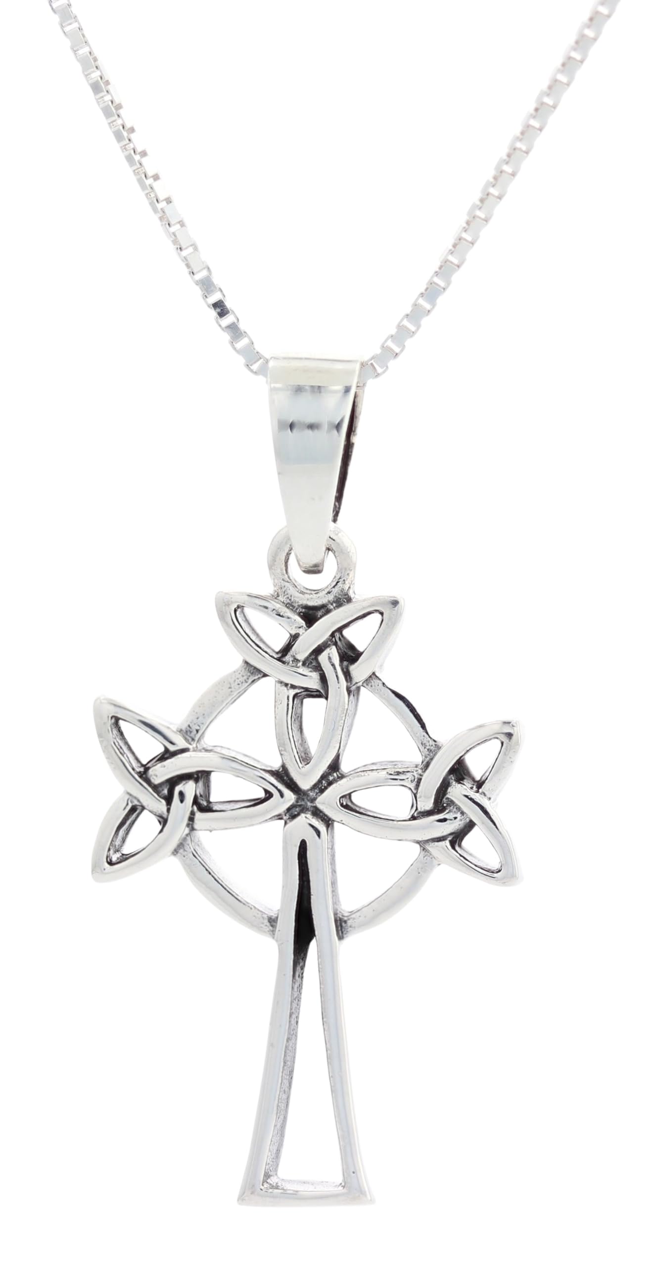 Lot De 2 Pendentifs Croix Celtique - Argent 925 - Symbol