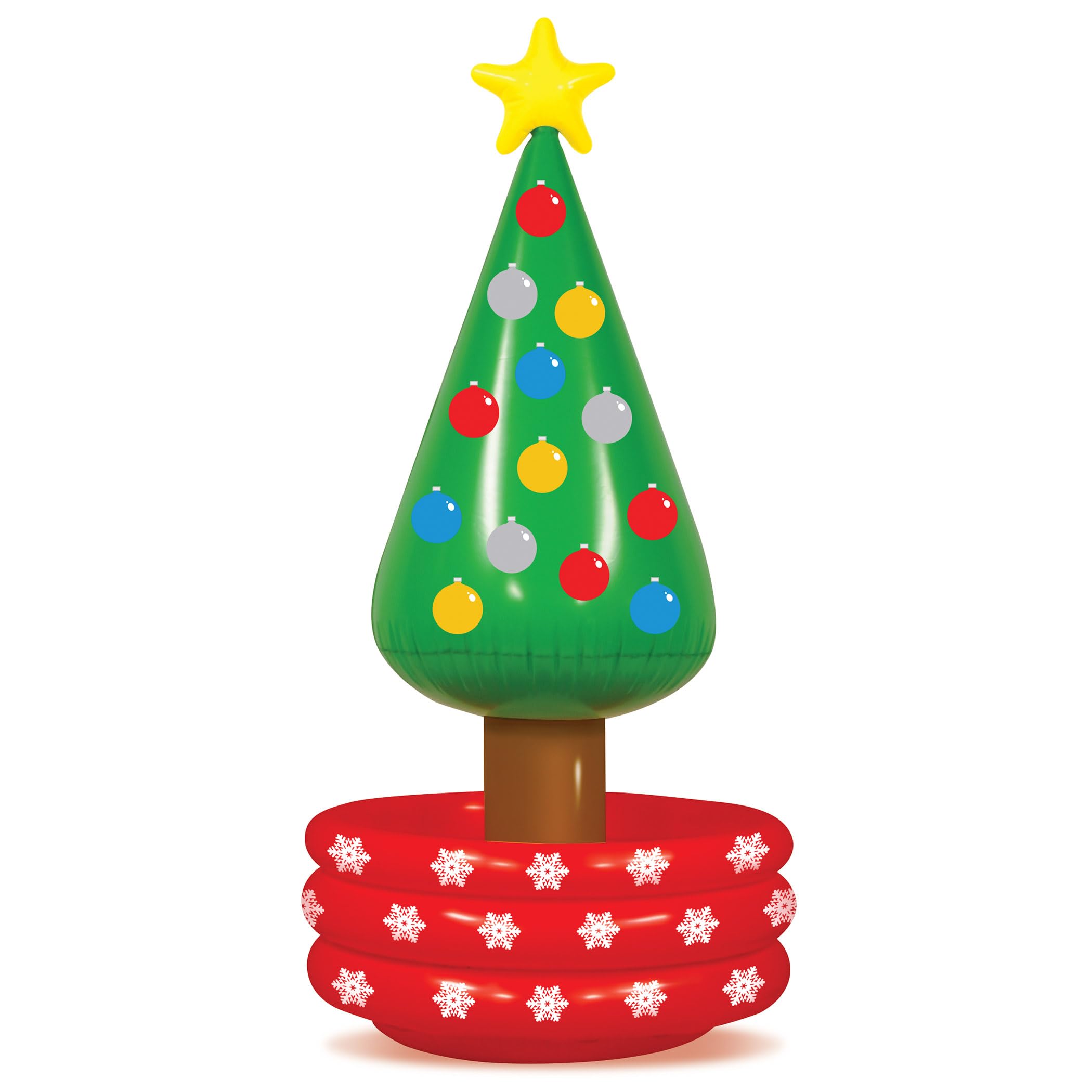 Beistle Multicolor Inflatable Christmas Tree Cooler