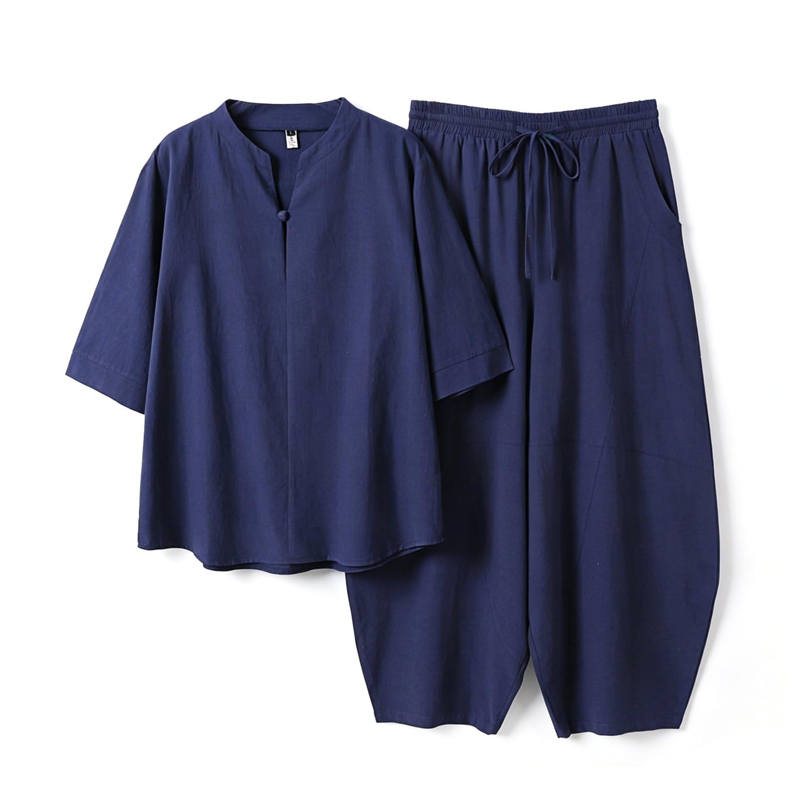 Bawełniana i lniana odzież mundurowa Tai-Chi Kung-Fu oversize odzież unisex do sztuk walki tradycyjna chińska odzież