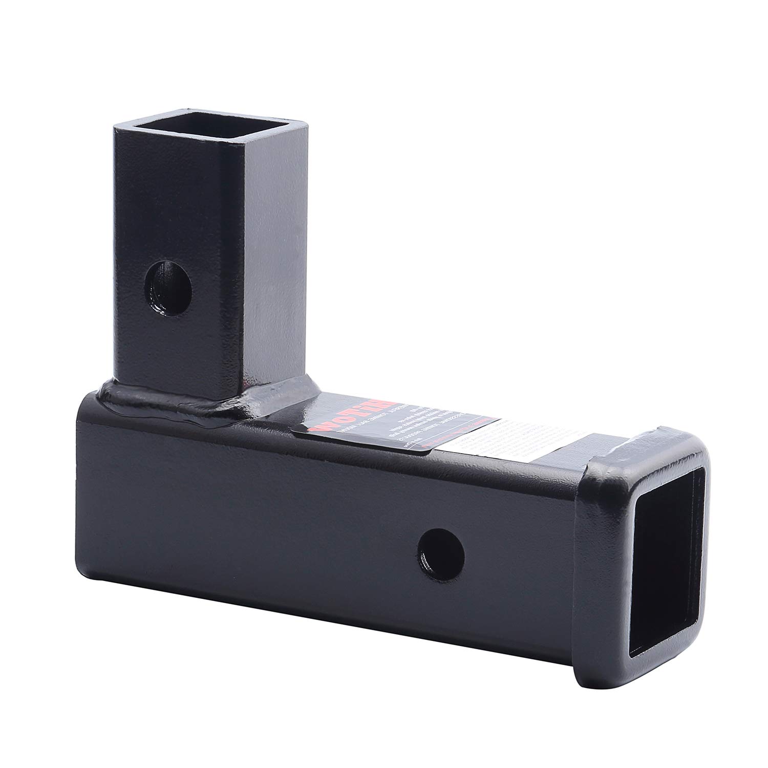 Vertical Convert Horizontal Receiver Trailer Hitch Adapter 2" Receiver Bracket with Collar, 5000 lbs.