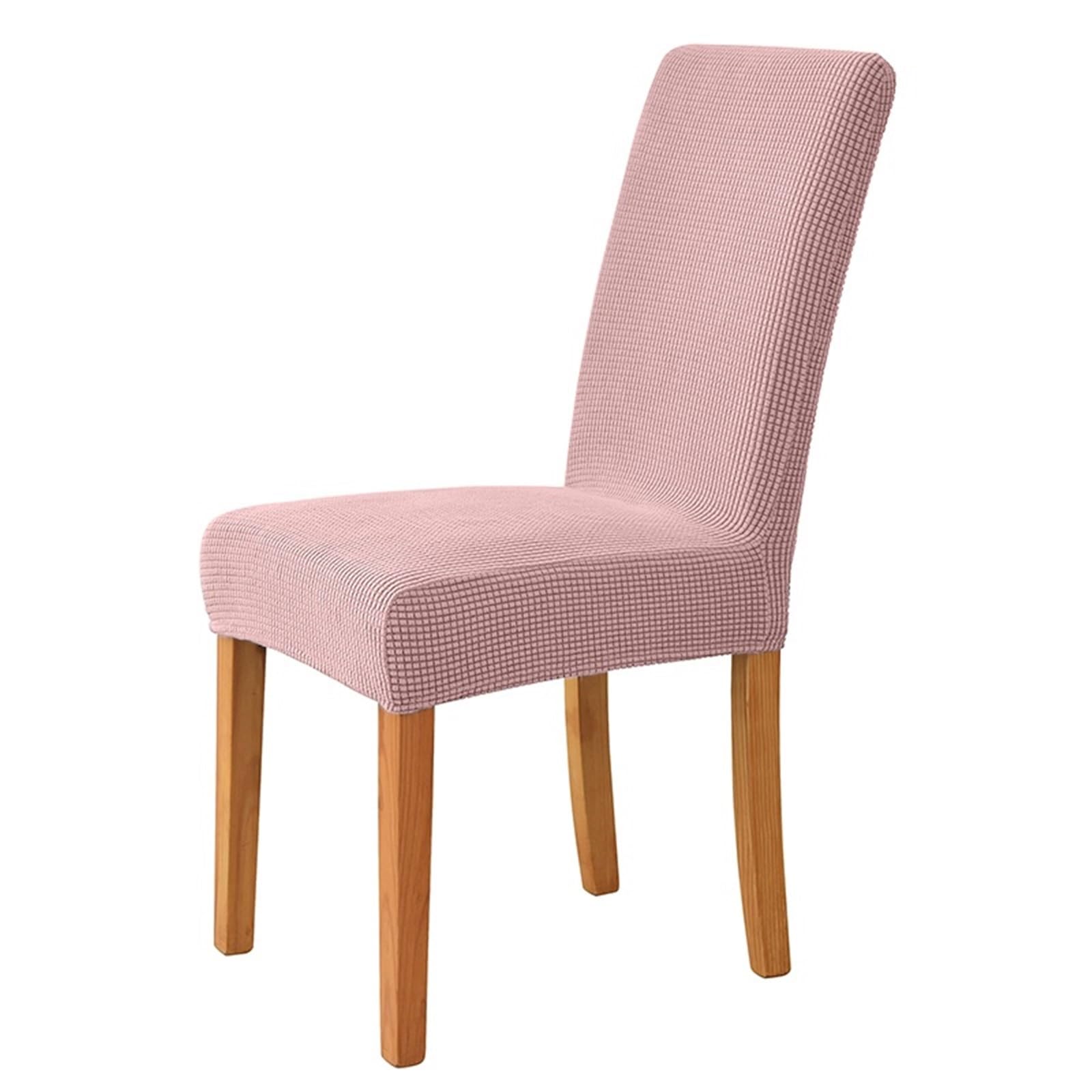 RYQZHHY Chair Cover Jacquard Dining Chair Cover Dustproof Elastic Soft Seat Slipcover Suitable