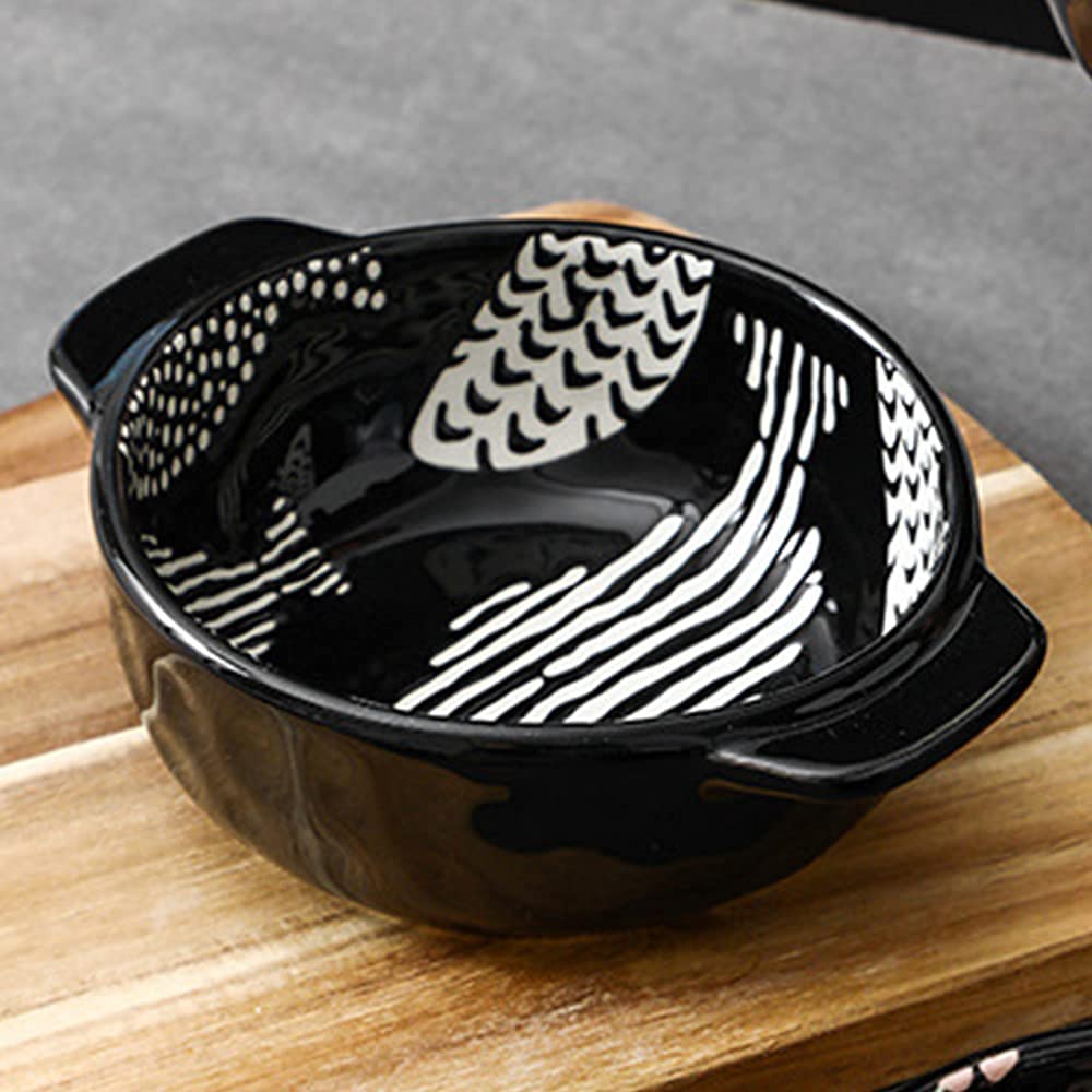 Ramequins En Porcelaine 12 Oz, Lot De 2, Four, Bols À Pouding, Plats À Soufflé, Pour Crème Brûlée, Desserts, Passe Au Micro-ondes, Au Congélateur Et Au Lave-vaisselle-L