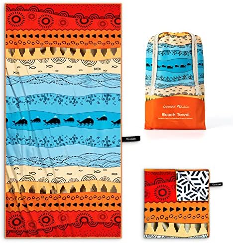 Florales Mama Bear Strandtuch - Extra Großes Mikrofaser Handtuch Für Strand & Reisen