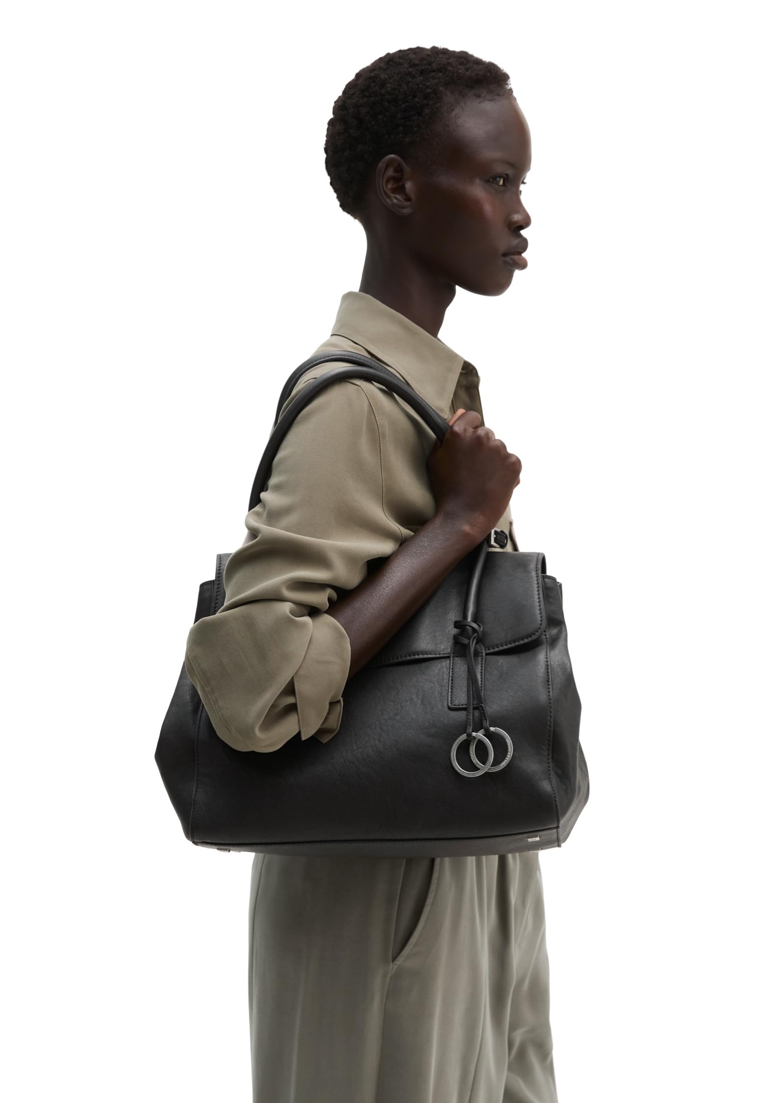 Marc O'Polo bolso shopper bolso de hombro Gaby Shopper Black negro
