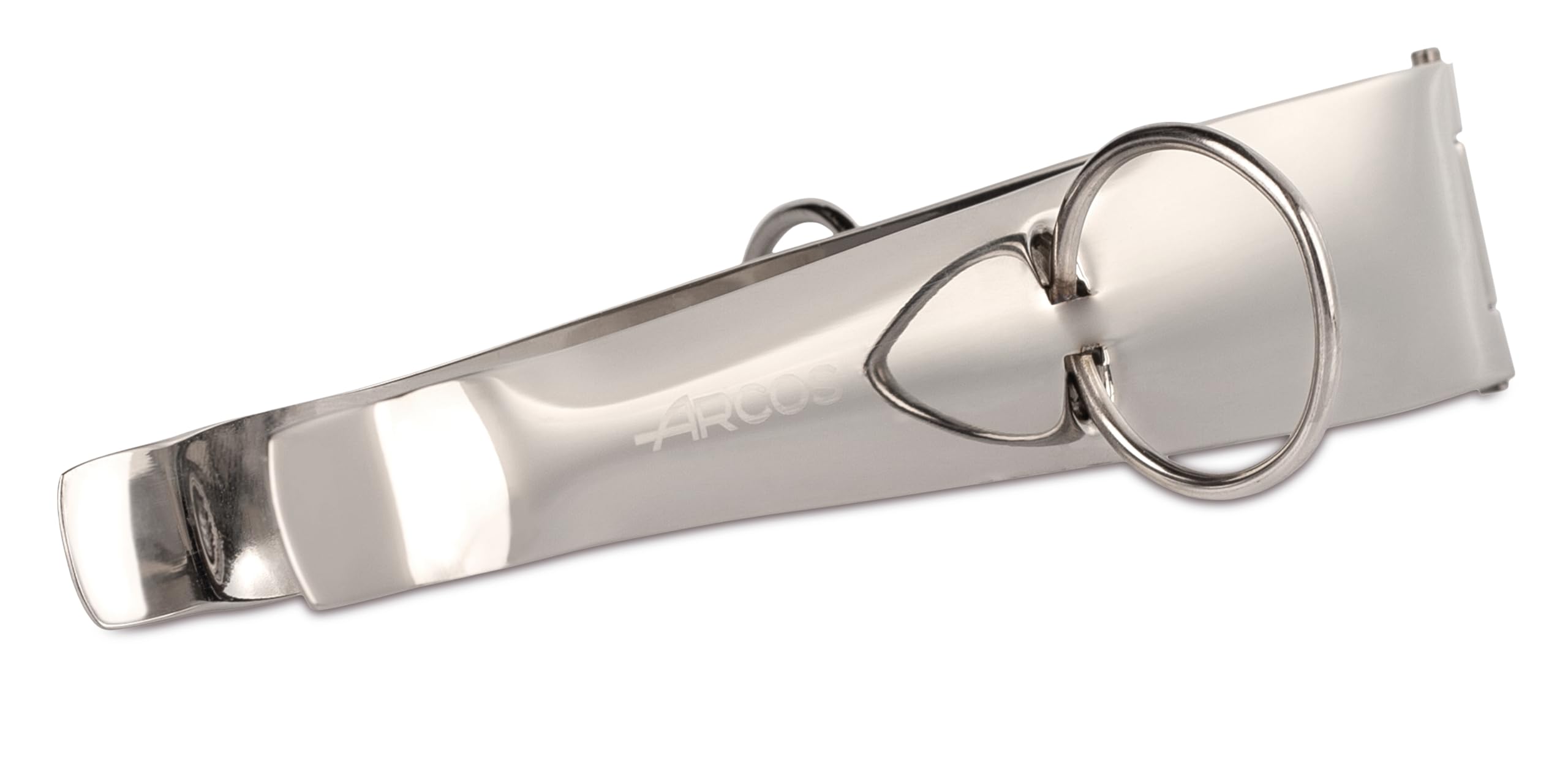 ARCOS Ham Pincer 5 Inch Nitrum Stainless Steel 120 mm. Series Gadgets. Hold and grip ham slices easily and simply. Resistant blade. Color Grey.