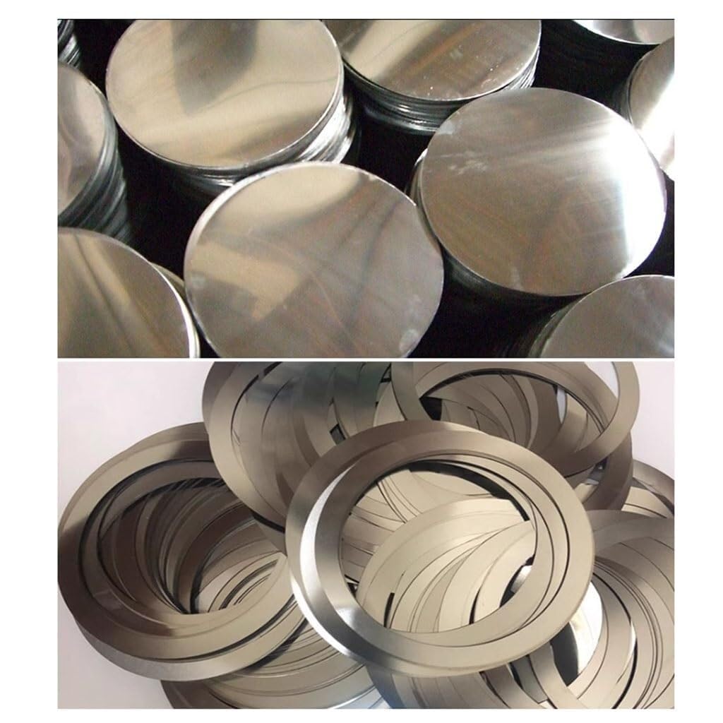 Piastra rotonda in acciaio inox 316L da 4mm di spessore, diametro 50mm, 100mm, 150mm, 250mm, 300mm, disco circolare(150mm*4mm(1pcs))