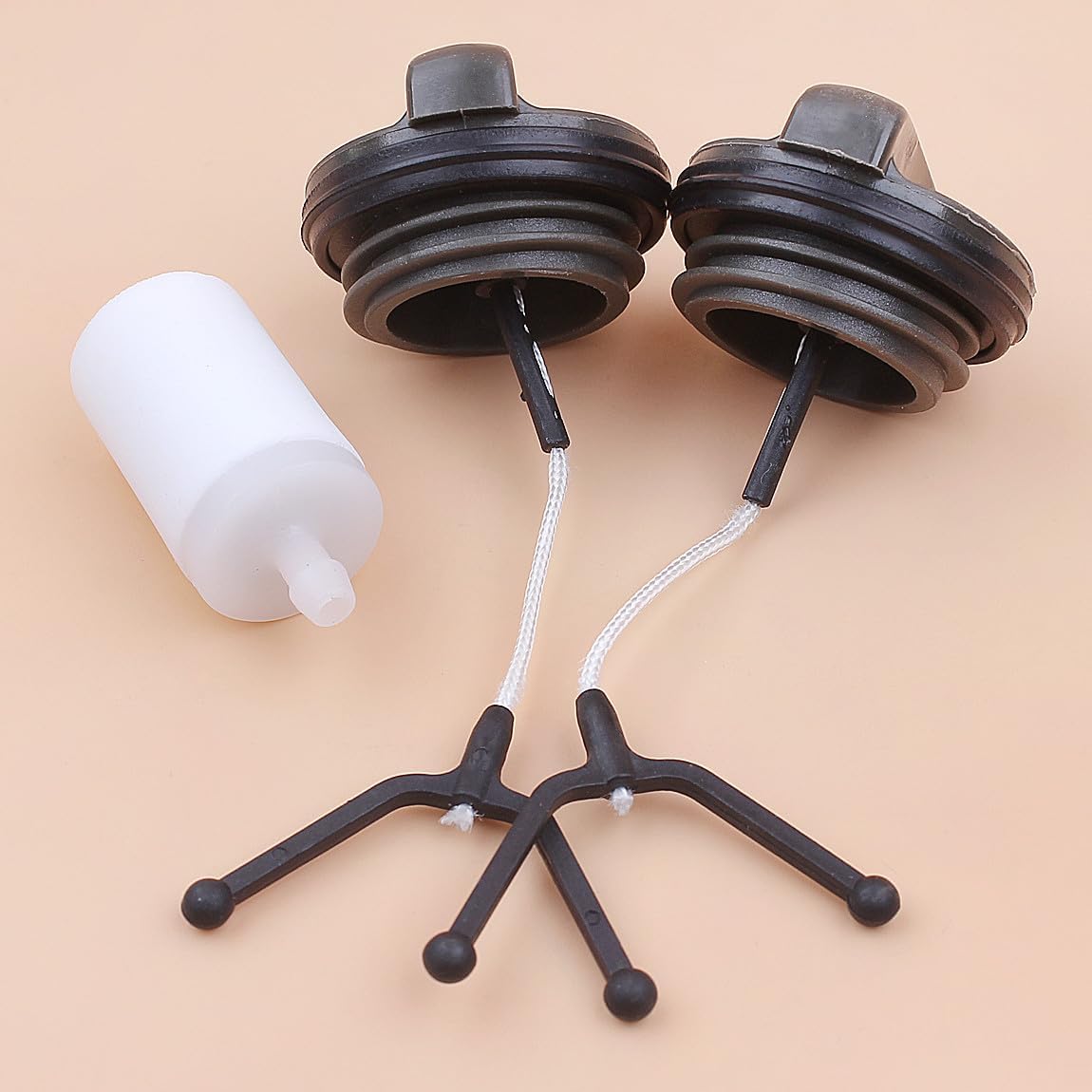 2 Fuel Gas Oil Tank Cap Fit Husqvarna 455 460 570 576 372 385 390 2200 Chainsaws