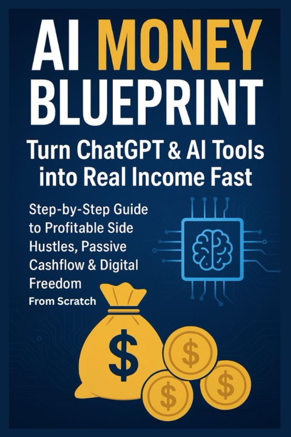AI Money Blueprint: Turn ChatGPT & AI Tools into Real Income Fast — Step-by-Step Guide to Profitable Side Hustles, Passive Cashflow & Digital Freedom from Scratch
