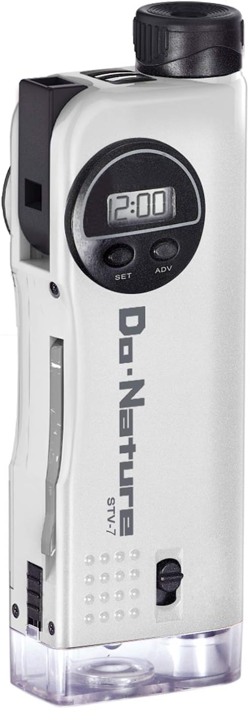 Kenko Microscope Do.Nature STV-120M 60x-120x Zoom, Equipped with LED Light, Handheld and Small Design, 300664