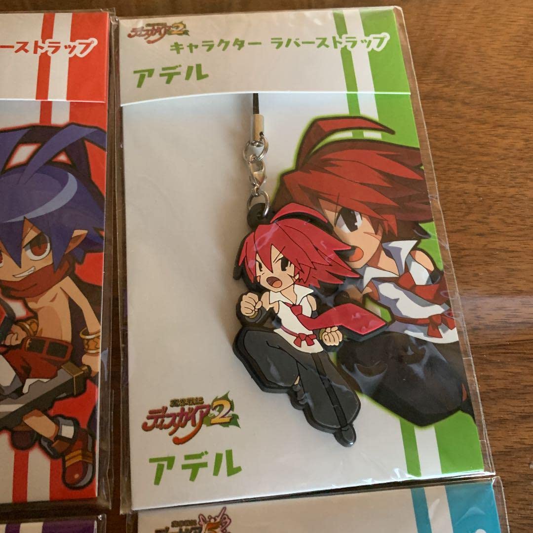にいてんごむ　ディスガイア　ディスガイア　ラバーストラップ Amazon.co.jp: ディスガイア キャラクターラバーストラップセット