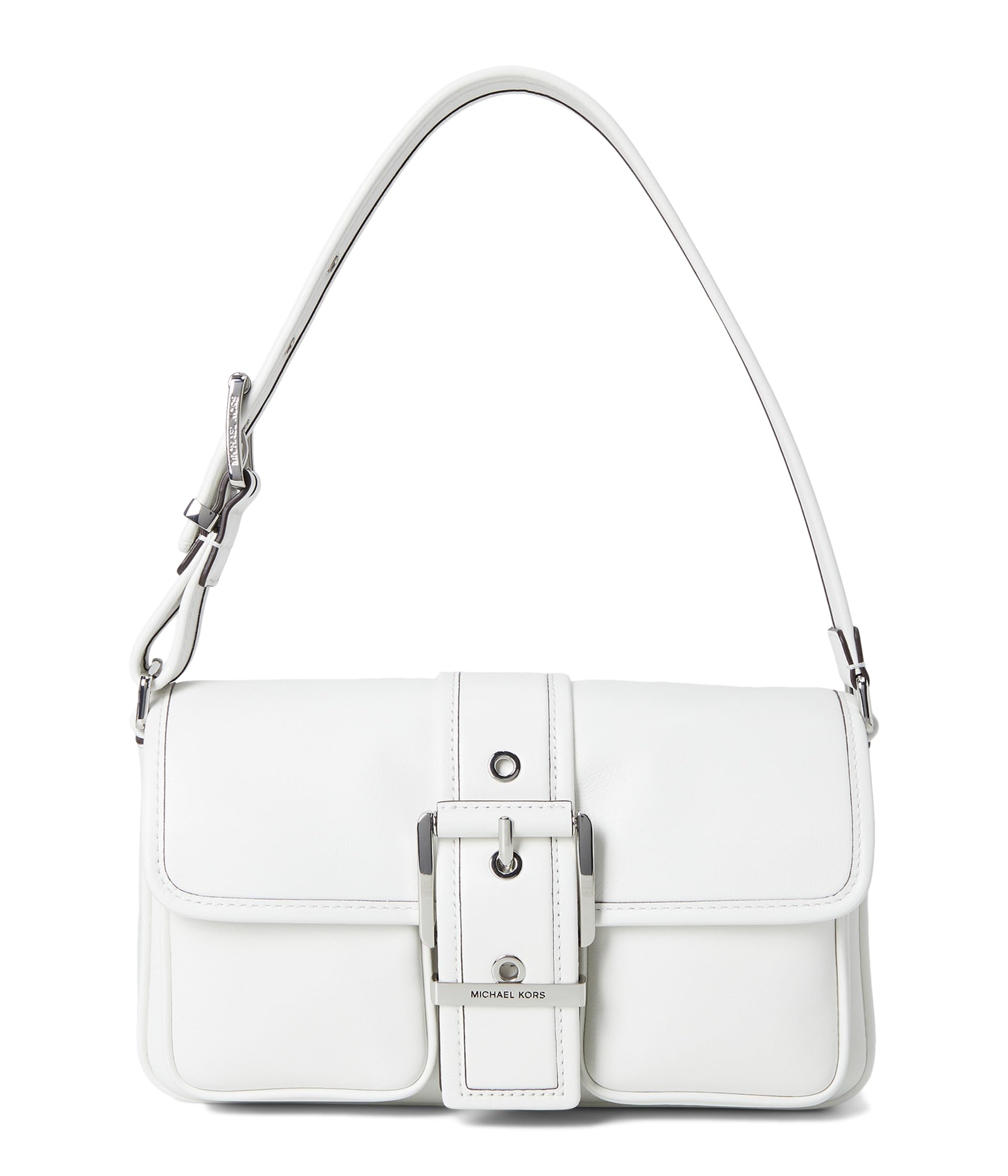 Michael Kors Borsa a spalla Borsa a mano da donna Optic White with pelle certificata