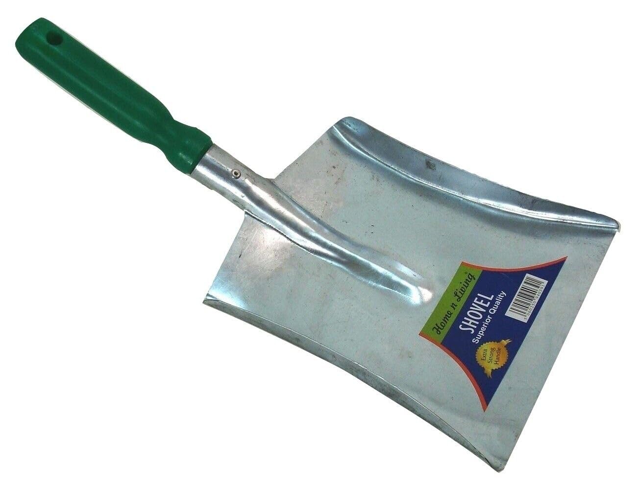 MAXPERKX Metal Hand Shovel Garden Dust Pan Coal Leaves Indoor Outdoor Multipurpose UK Ash PAN Spade Scoop Fireside