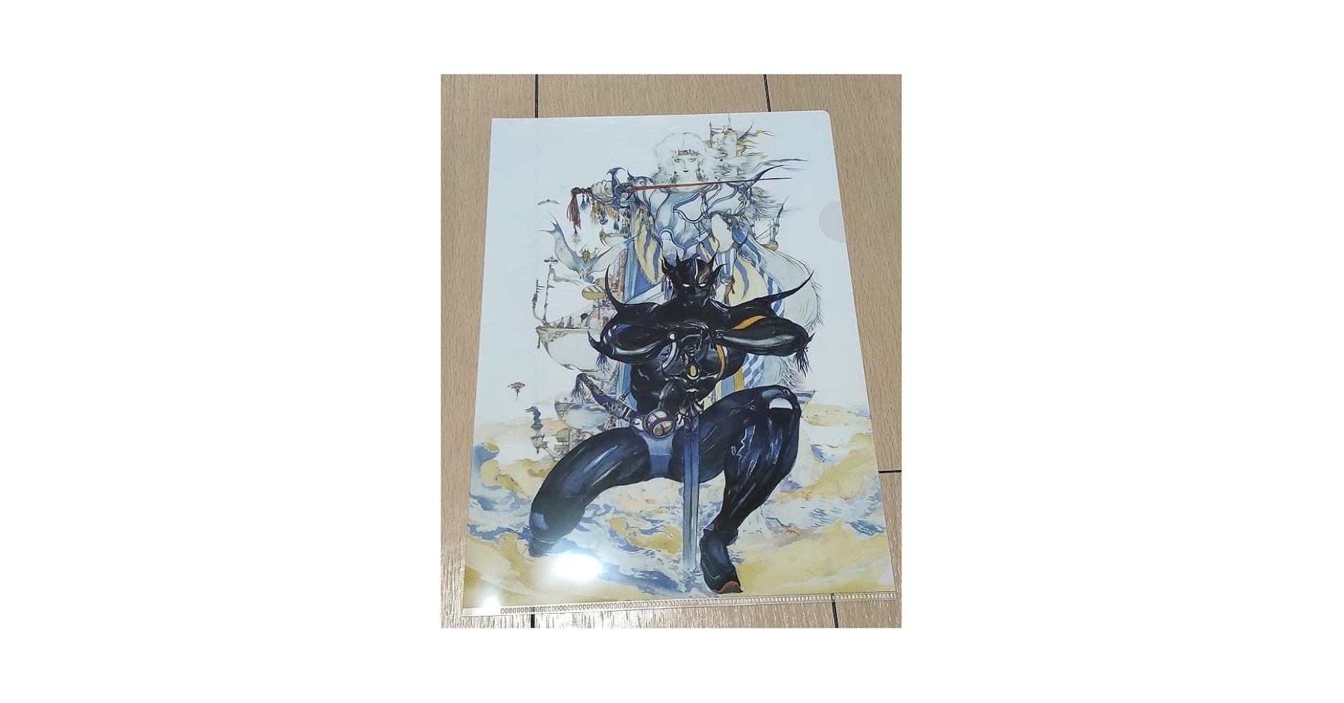 Amazon.co.jp: 天野喜孝 FlNALFANTASY 光と闇 クリアファイル A4