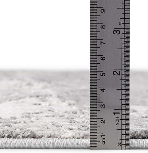 Miniatura 9 de Unique Loom Finsbury Collection - Alfombra de área Elizabeth (2 pies x 6 pies 1 pulgada, color marfil)