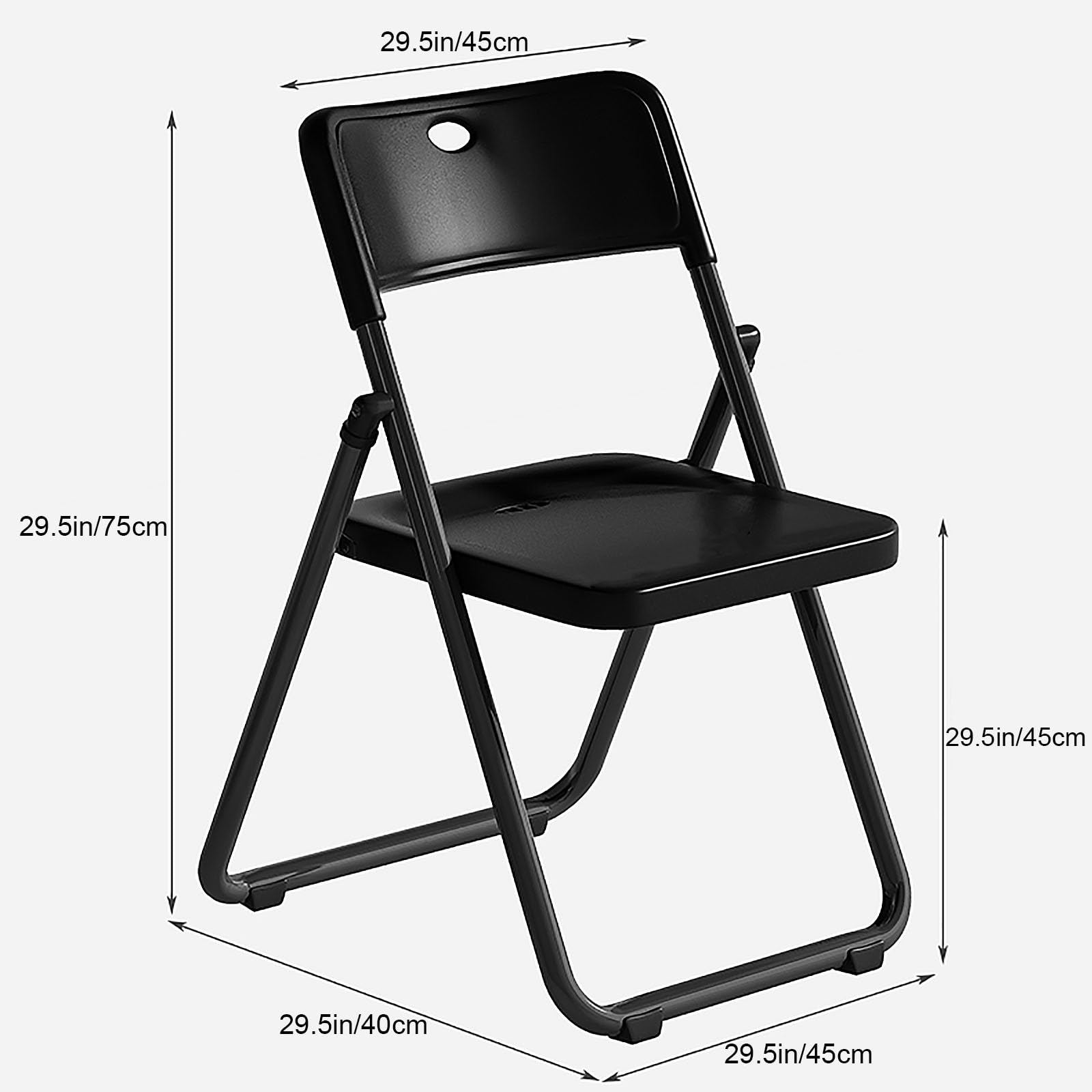 Sillas Plegables para Exteriores, sillas de Camping, sillas Plegables portátiles, fáciles de Plegar, aptas para Balcones, Patios y Jardines (Color Blanco)