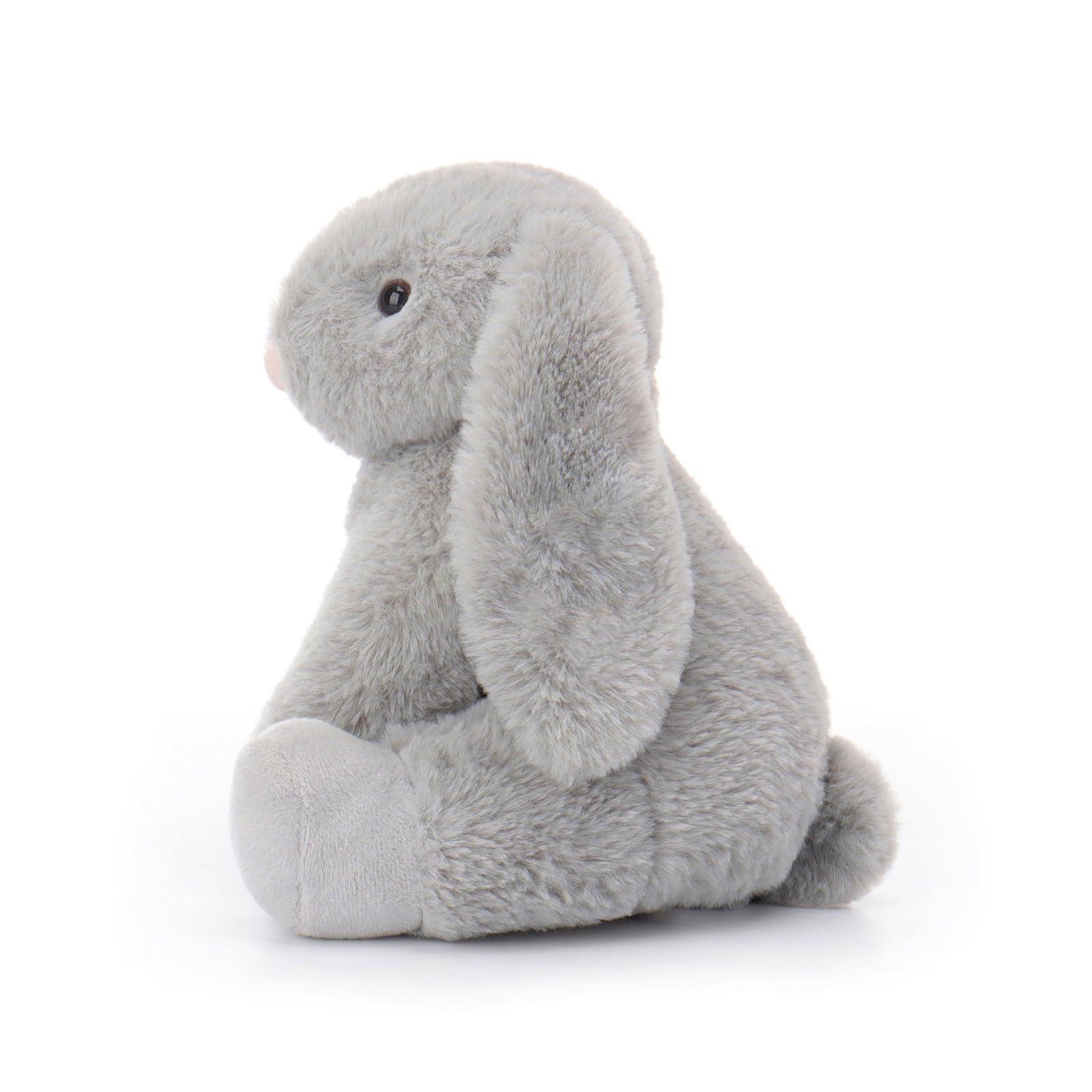 Amazon.com: Apricot Lamb Toys Plush Grey Bunny Rabbit Stuffed