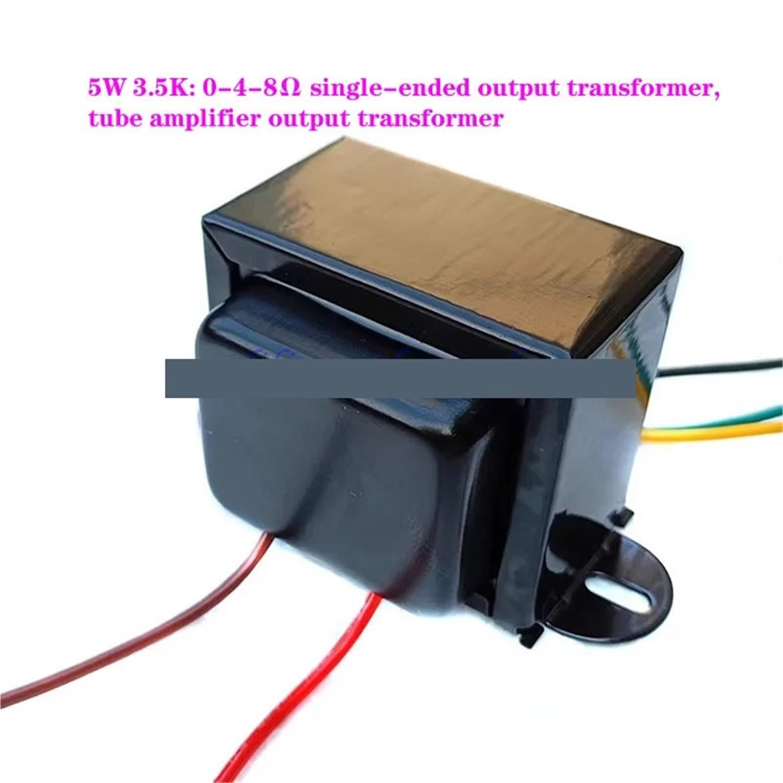 1 szt. 5 W 3,5 K: Wyjście wzmacniacza rurowego transformatora wyjściowego z pojedynczym końcem 0-4-8Ω