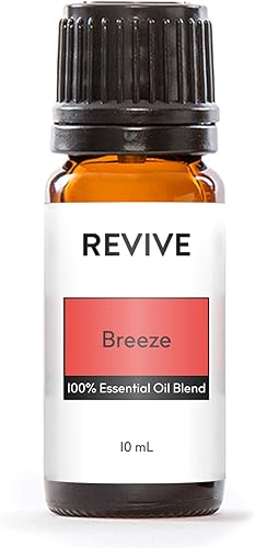 Mezcla de aceites esenciales Breeze de Revive Essential Oils – 100% puro grado terapéutico, para difusor, humidificador, masaje, aromaterapia,