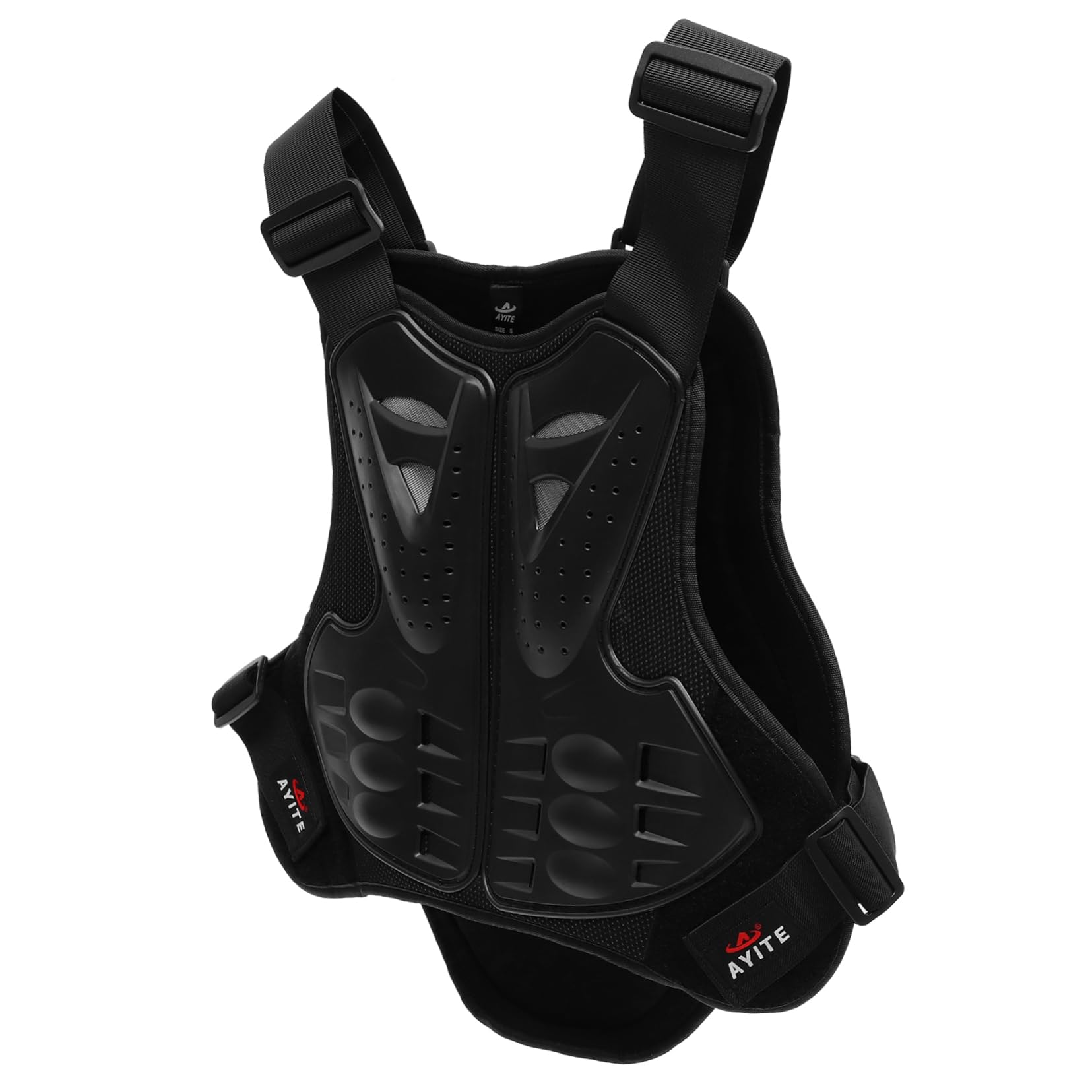 VANZACK Blazer Kids Men Spine Protector Armor Protective Outdoor for Anti-collision Skiing Jacket Vest Breast Cycling Armour Sports Gear Riding Chest Skateboarding M Bike Size Suit Boy