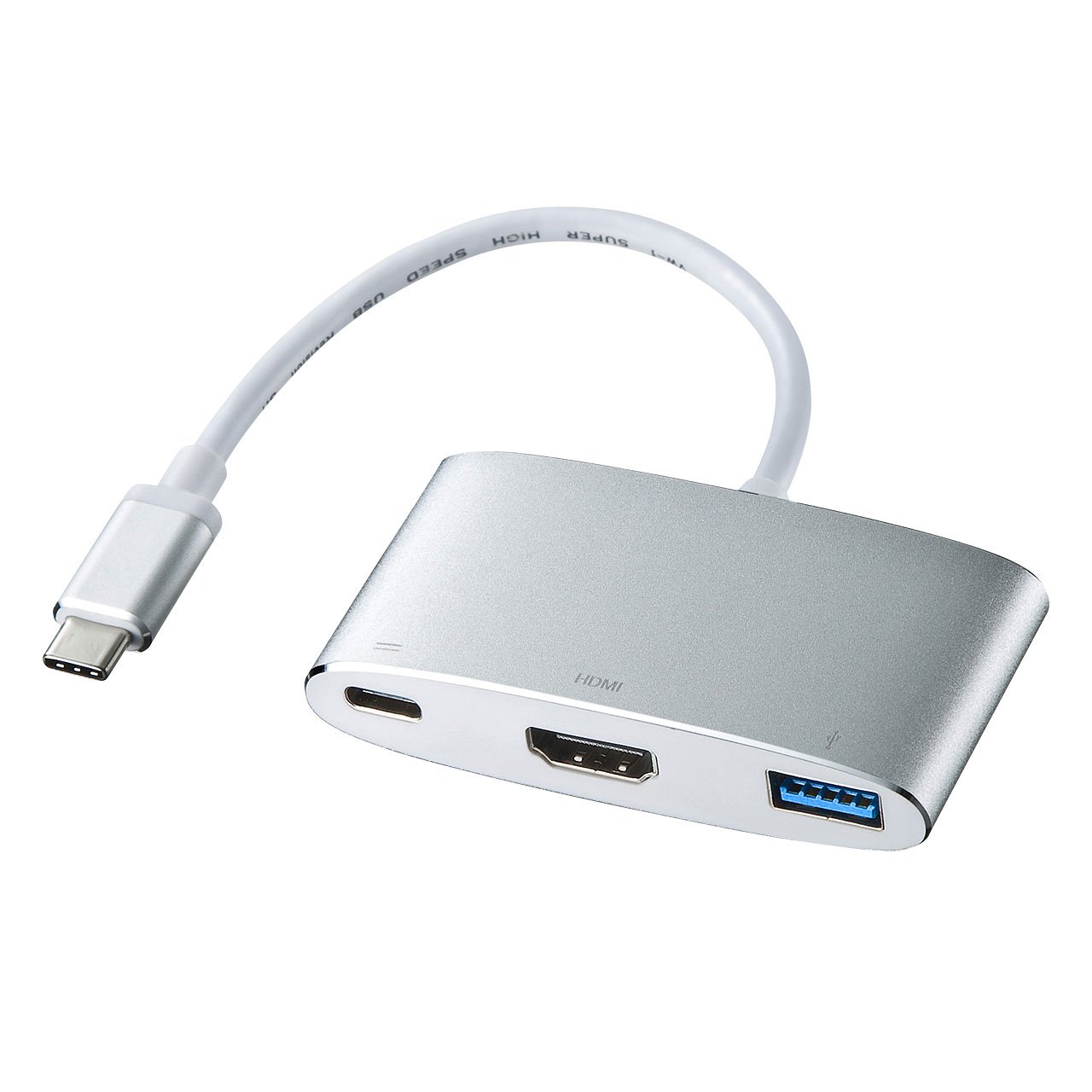 Amazon.co.jp: サンワサプライ USB Type C-HDMIマルチ変換アダプタ 