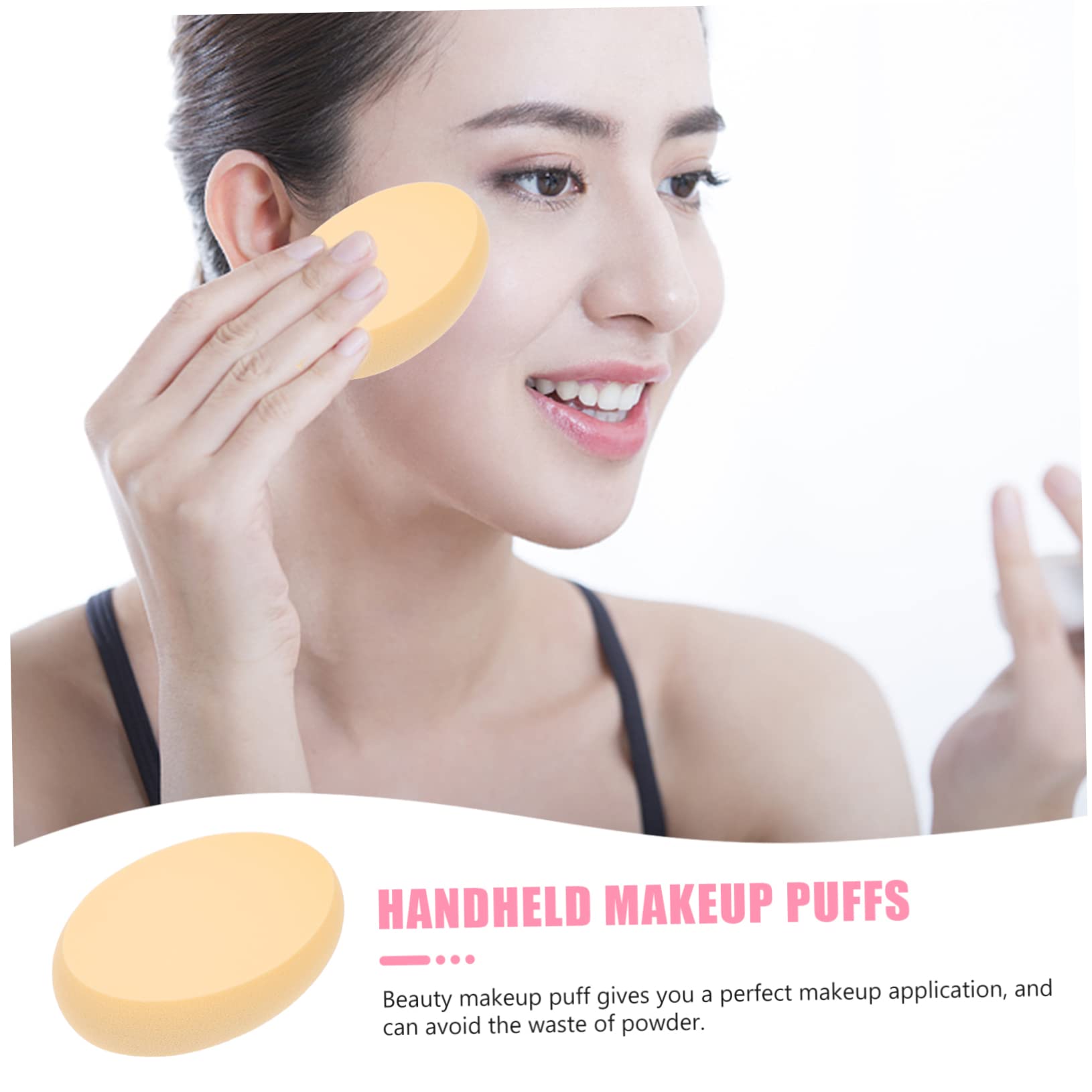 FRCOLOR 4 Set Di Spugne Per Il Trucco Ovali Puff Beauty Set Di Spugne Per Il Trucco Per Fondotinta E 6 Pezzi * 4