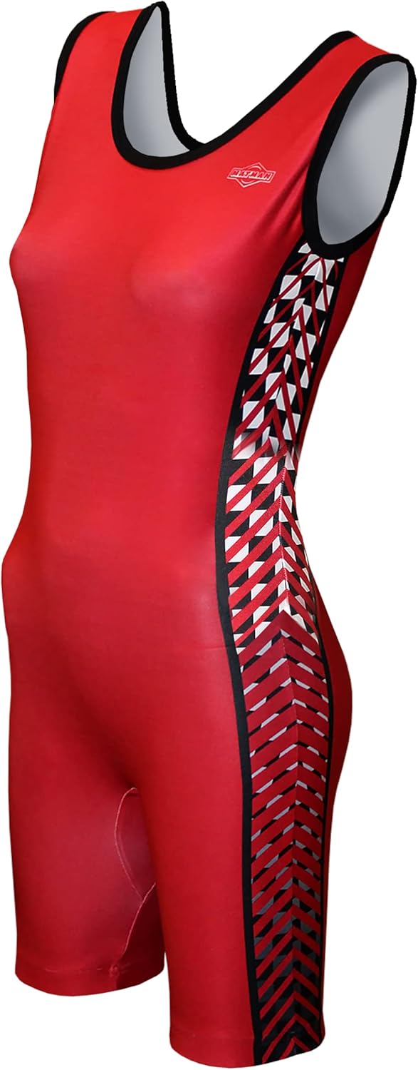 Matman USA The Divergent Women's & Girl's Wrestling - Weightlifting - Exercise Singlet - Made in the U.S.A.