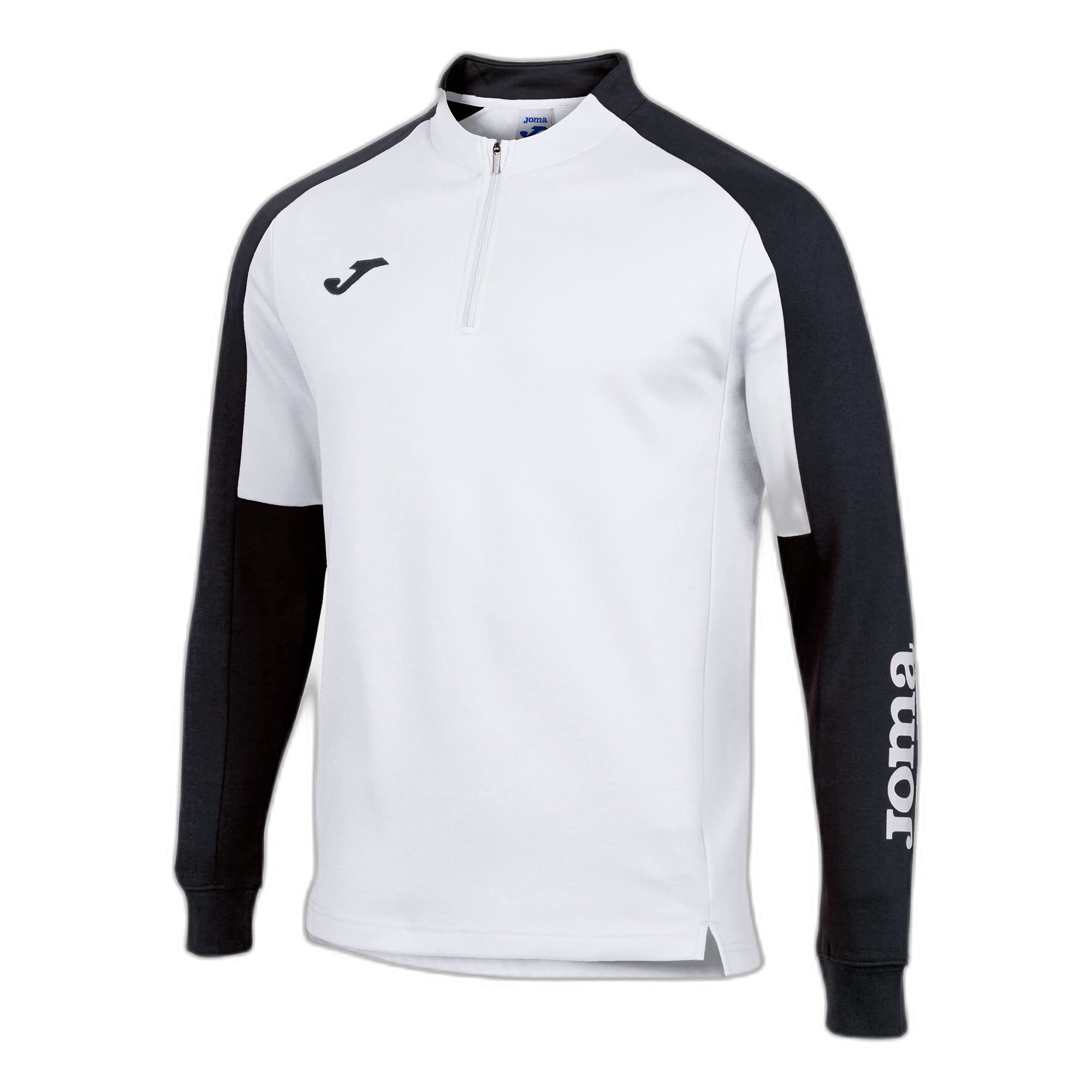 Joma Men's Eco Championship Sweatshirt, White Black, L