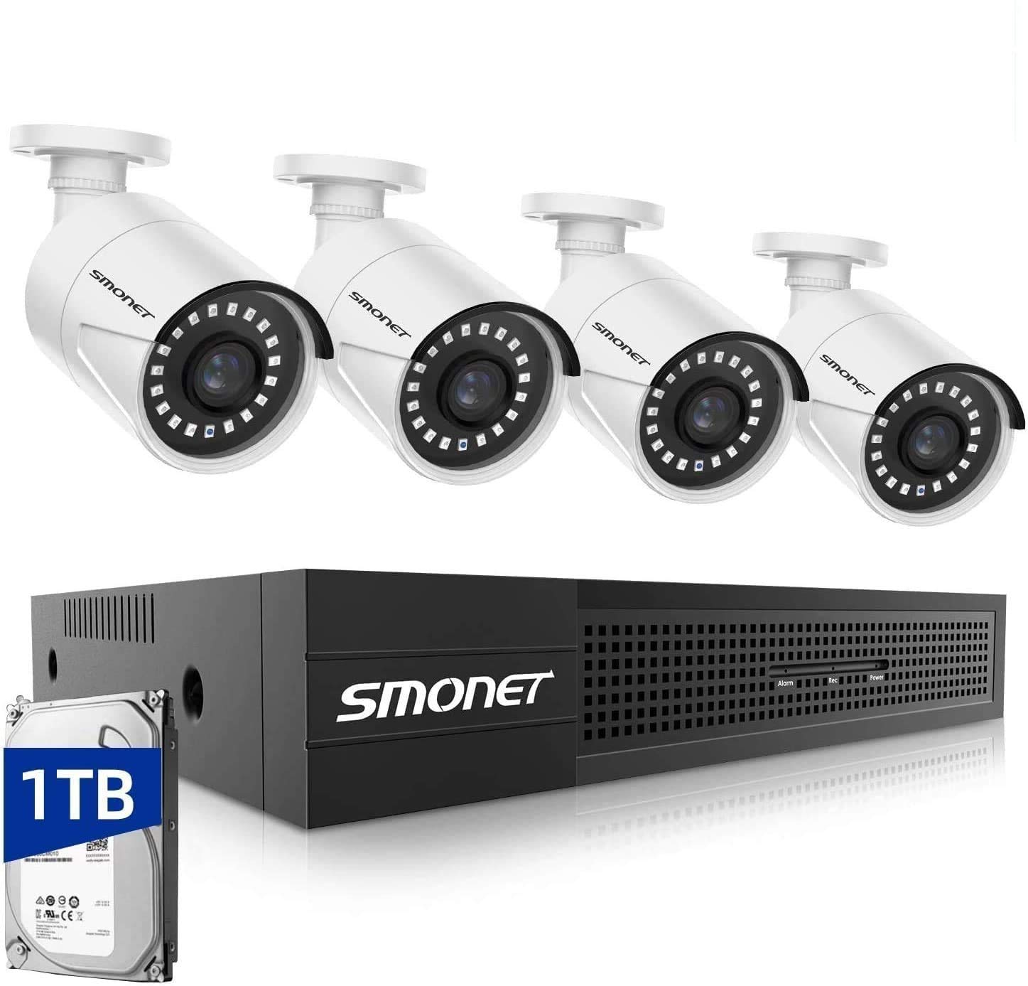 Amazon.com : 【8CH 1TB HDD】PoE Home Security Camera System