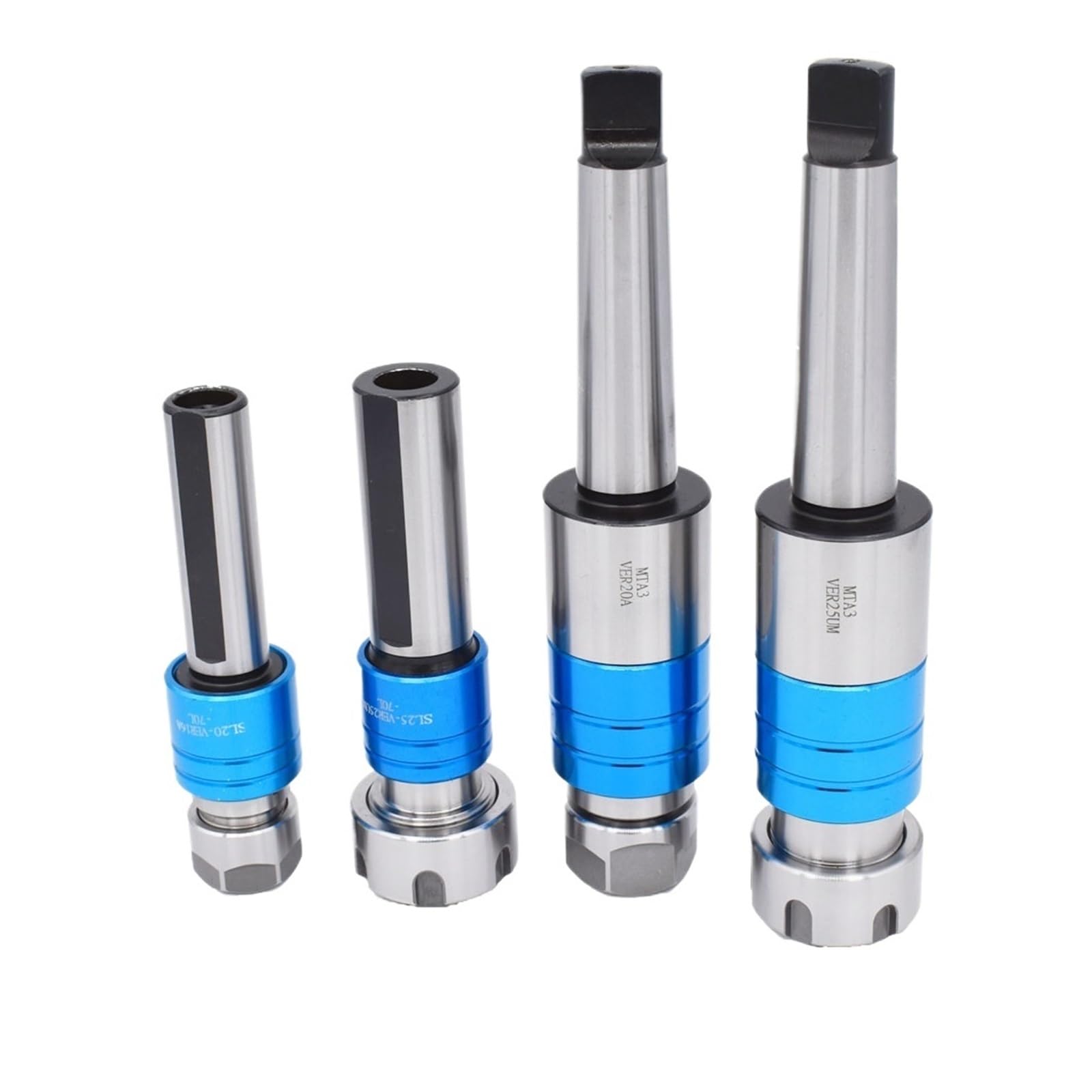 Bgoosa One Color Floating Tapping Tool Holder Chuck For Milling Lathe - Compatible With Mt2 Mt3 Mt4, Er20 Er25 Er32, C20 C25 1Pc(Mta2 Er25)